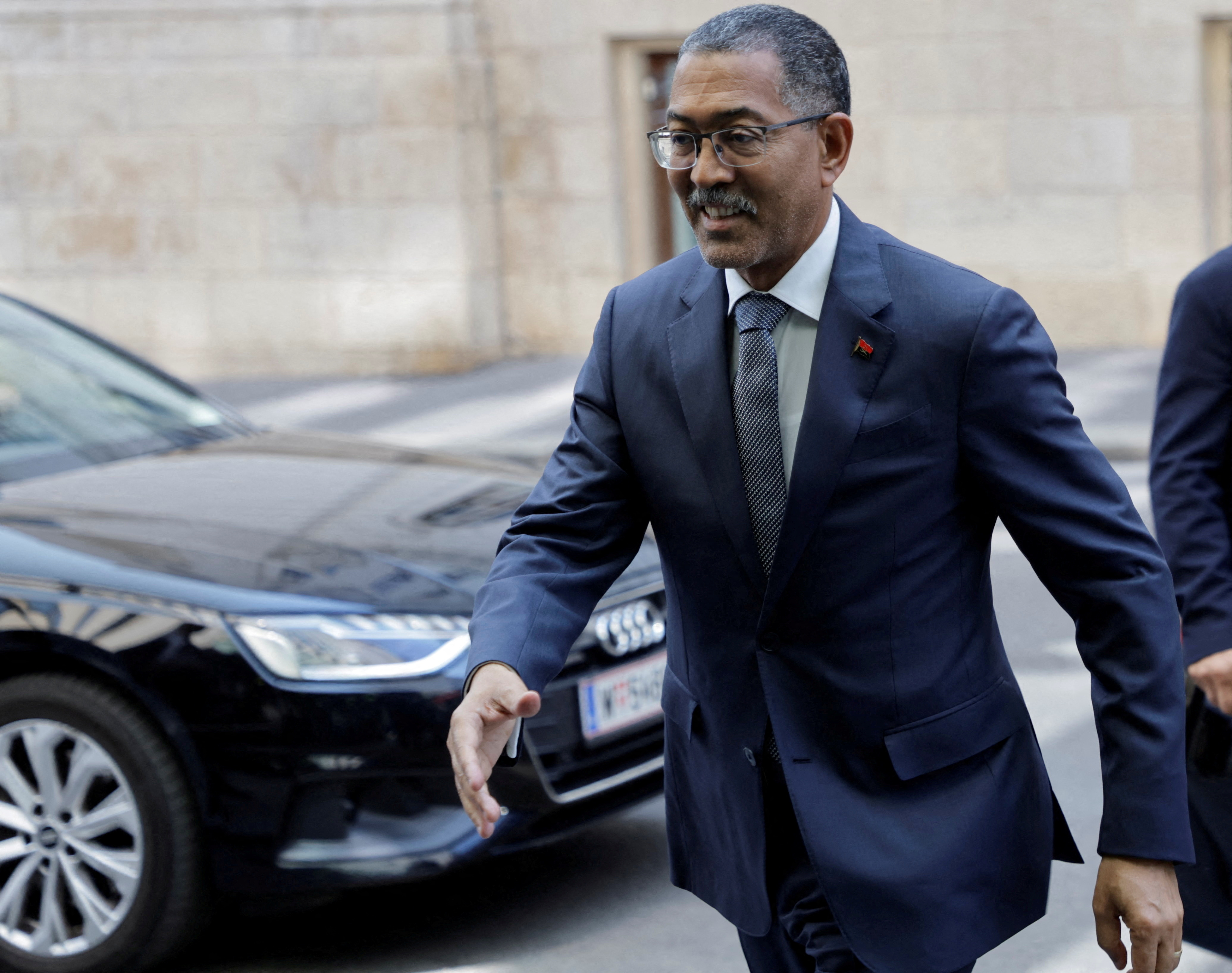 Angola's Minister of Mineral Resources, Petroleum and Gas Diamantino Pedro Azevedo arrives at the OPEC headquarters for meeting in Vienna