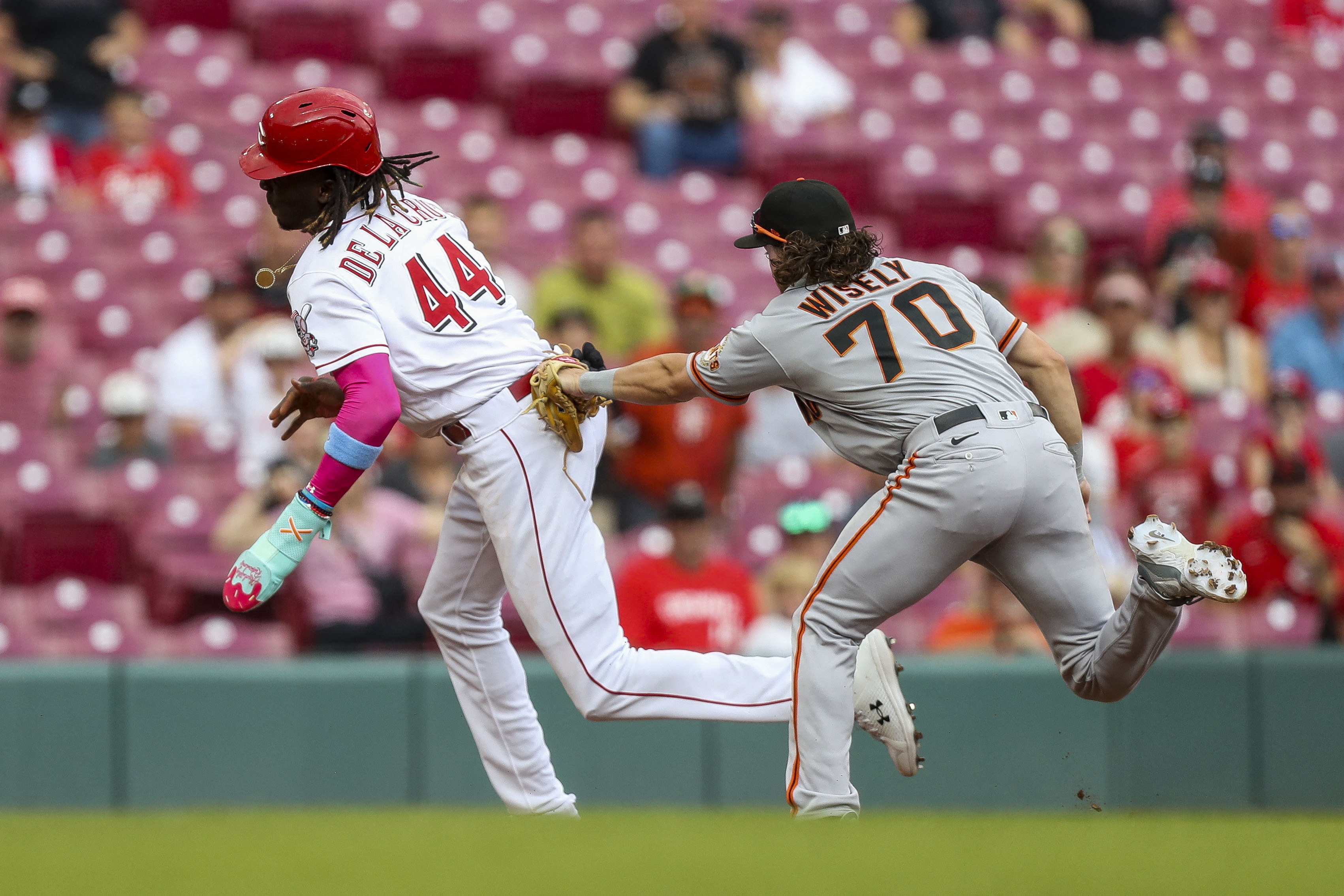 How Wilmer Flores matched Barry Bonds feat in Giants' big day vs. Reds –  NBC Sports Bay Area & California