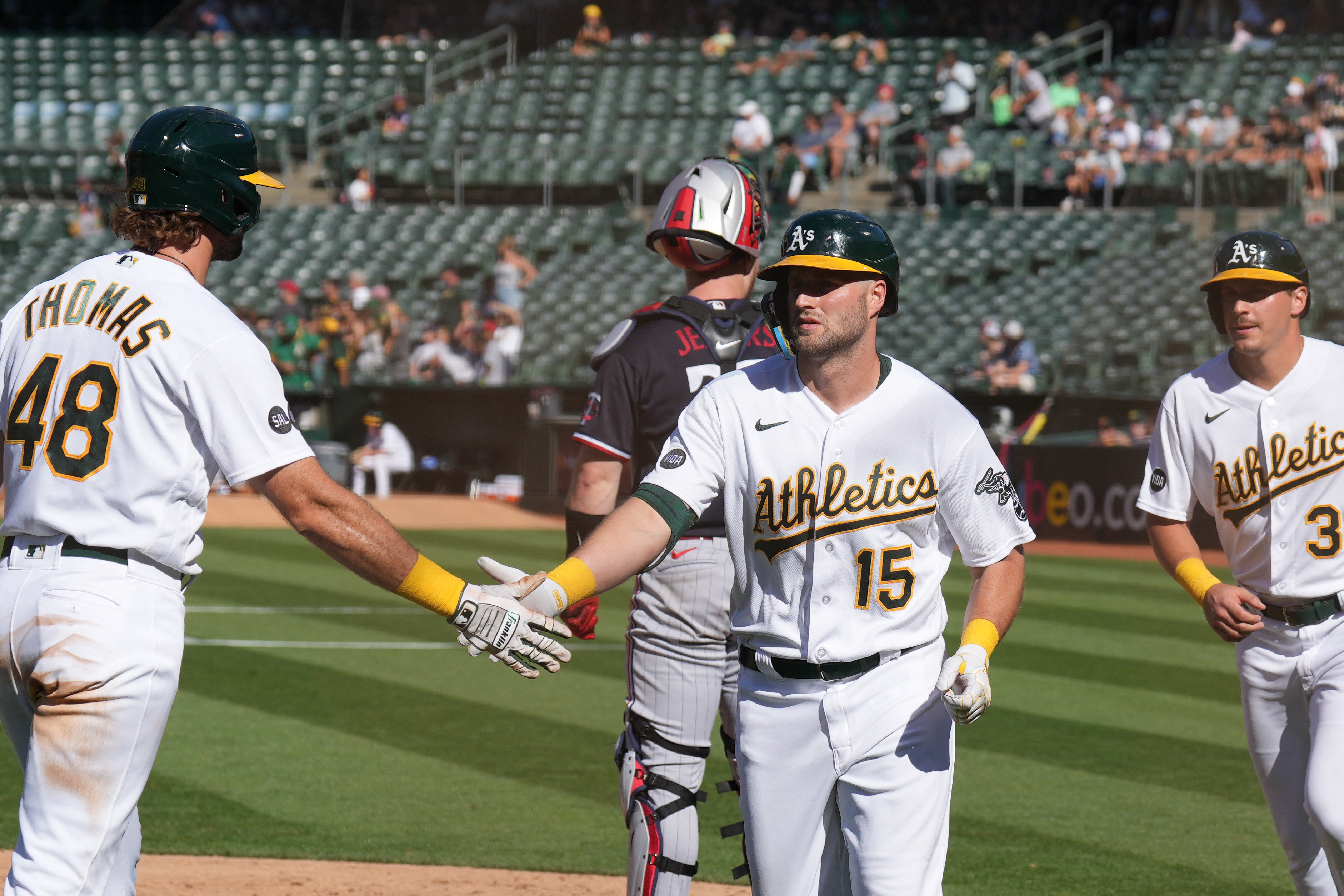 Twins recover from blown lead to topple A's, 10-7 - Field Level Media -  Professional sports content solutions