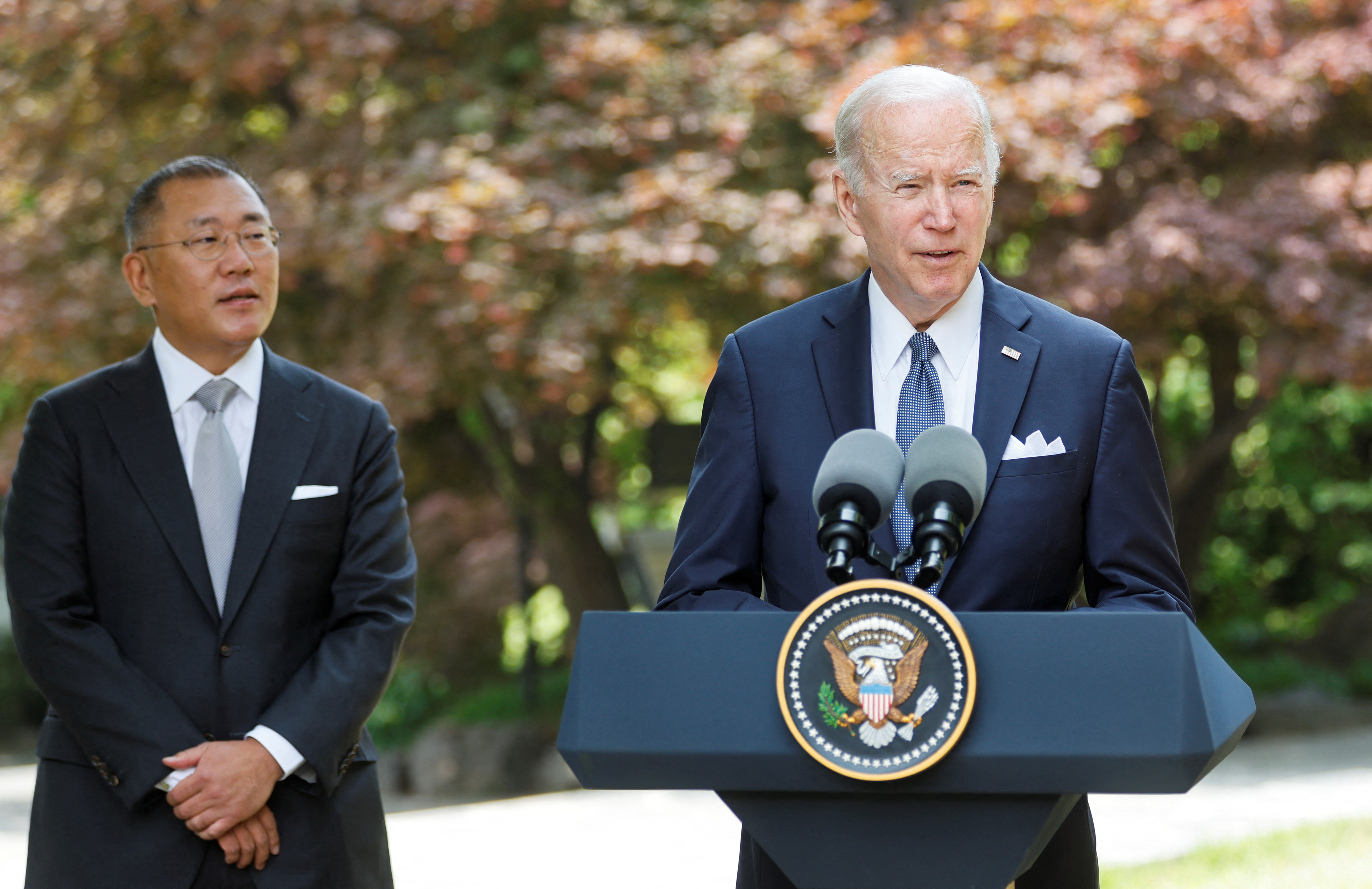U.S. President Joe Biden visits South Korea