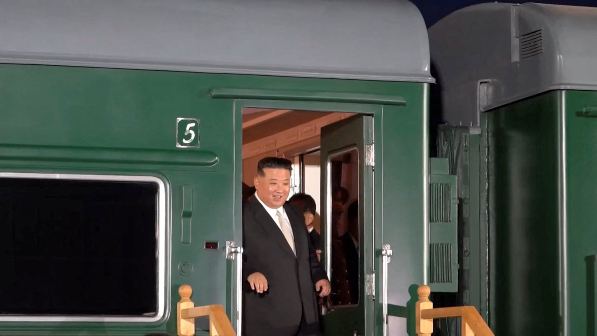 North Korea s Kim arrives in Russia meets officials