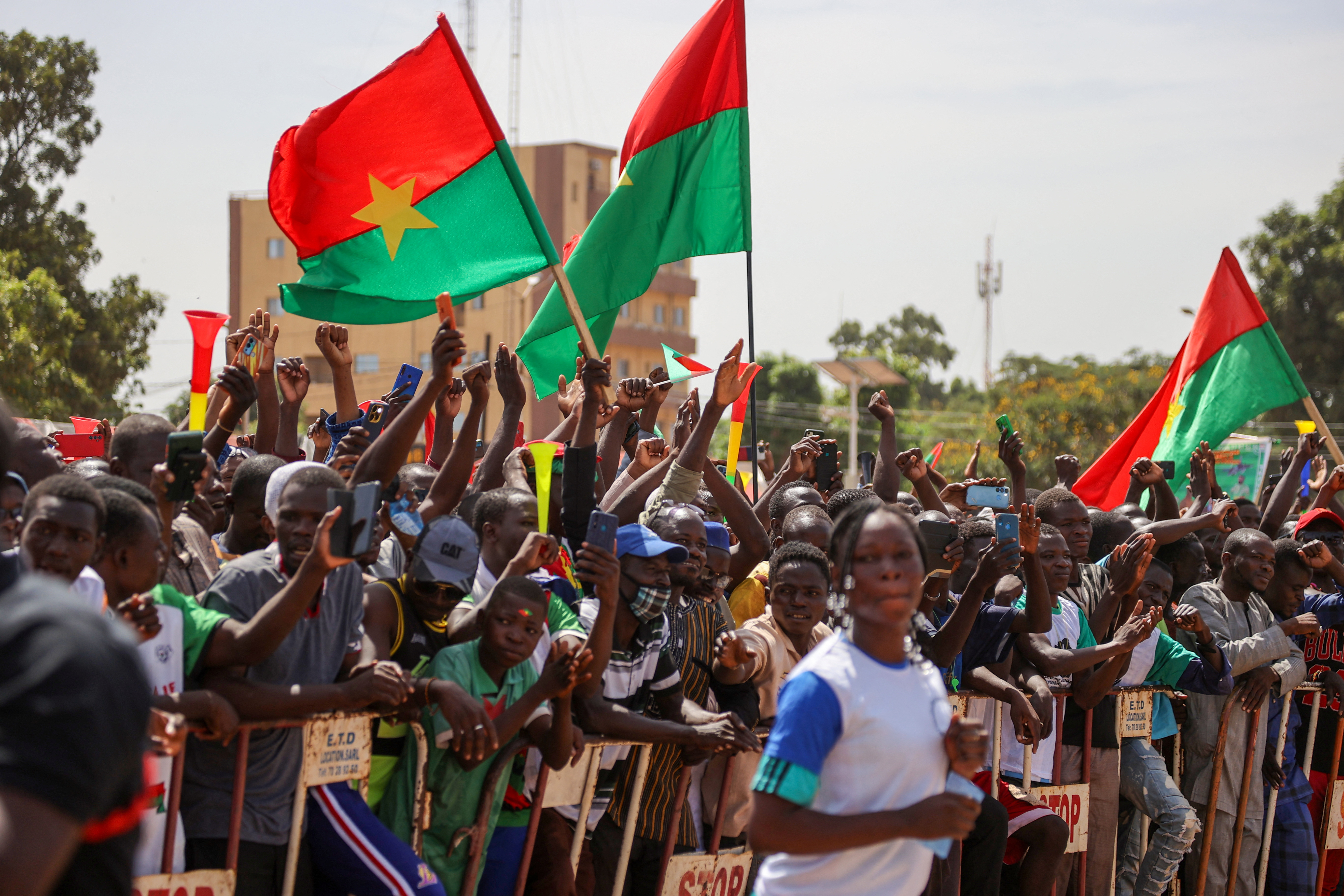 Burkina junta leader: Security first before promised elections