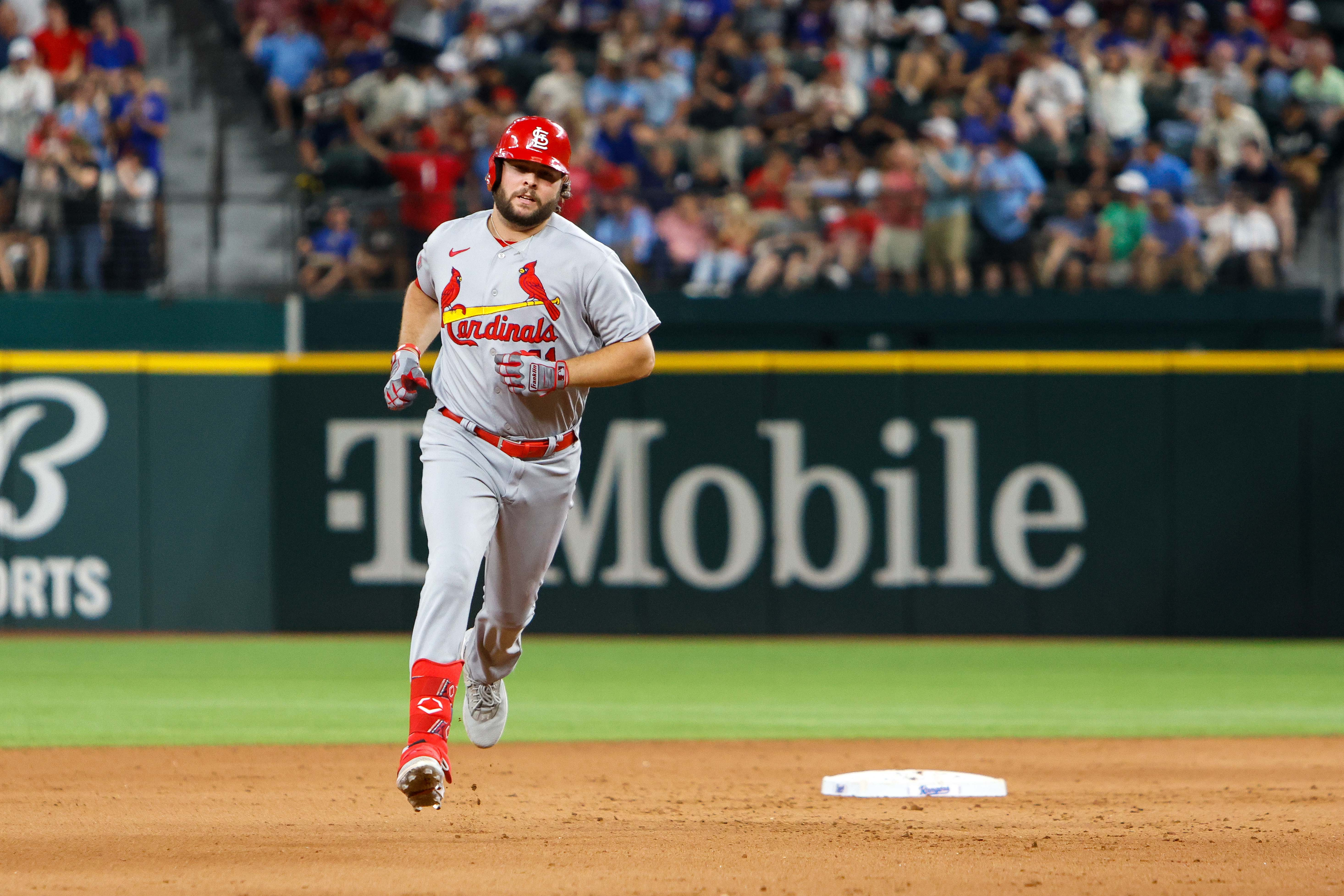 Cards edge Rangers 1-0 on Alec Burleson's late HR