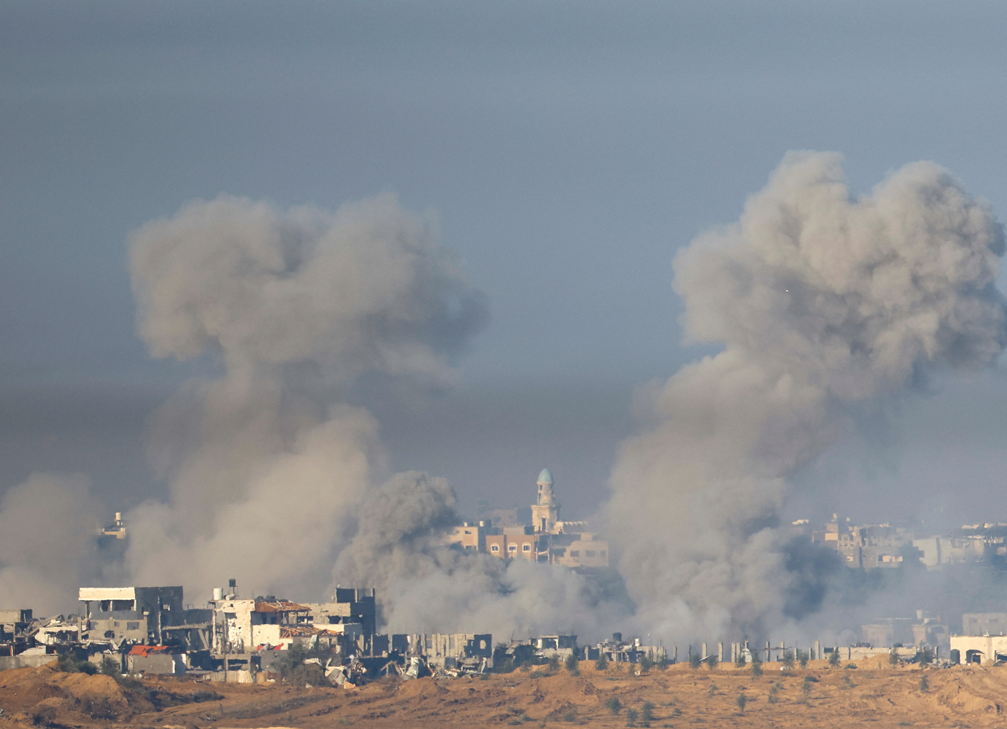 Israel Says Ground Forces Operating Across Gaza Strip As Offensive ...