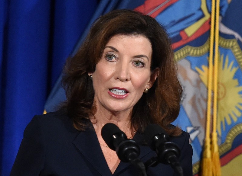 New York Governor Hochul says she will seek term of her own