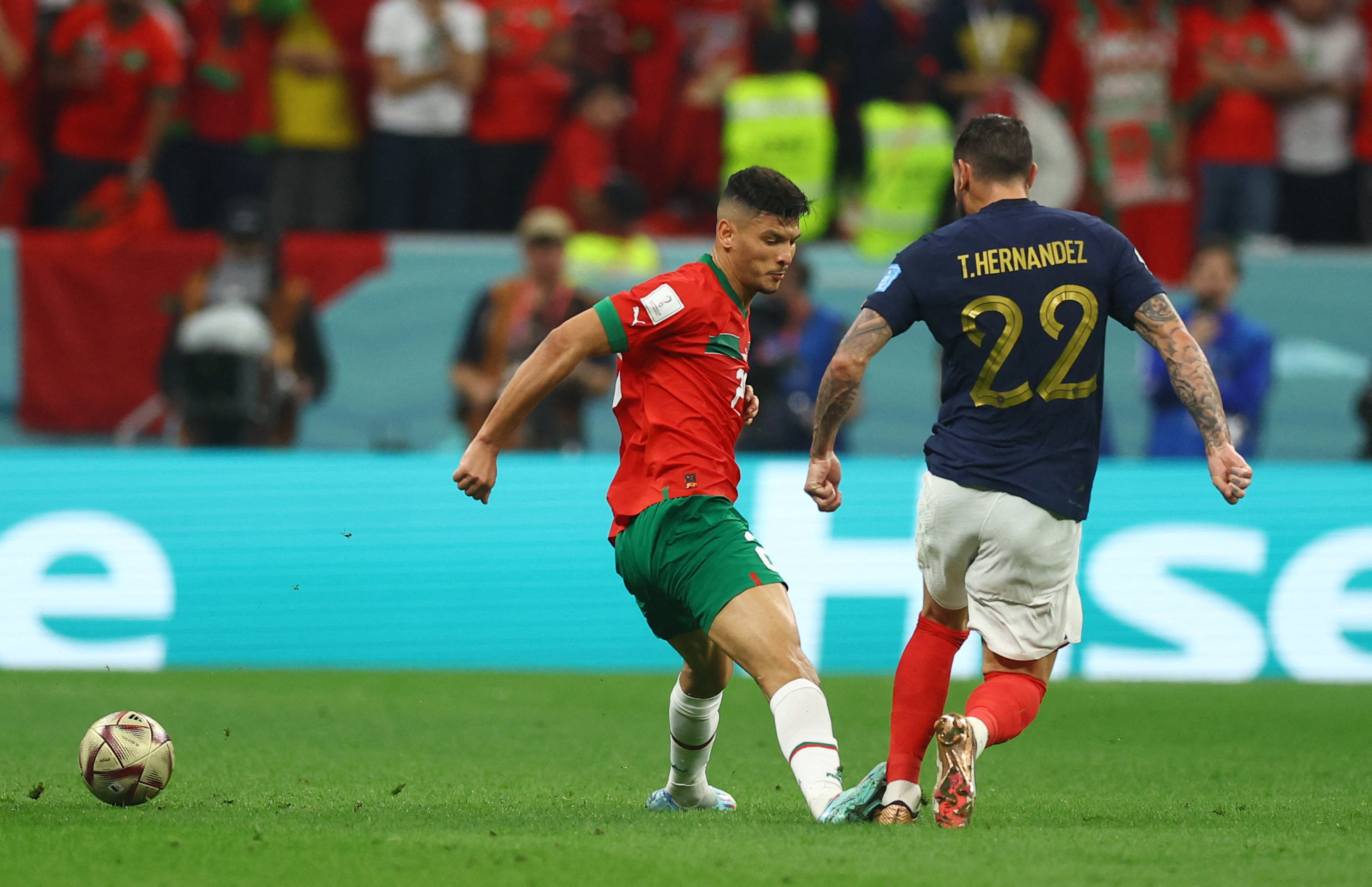 Early Hernandez goal gives France 10 halftime lead over Morocco Reuters