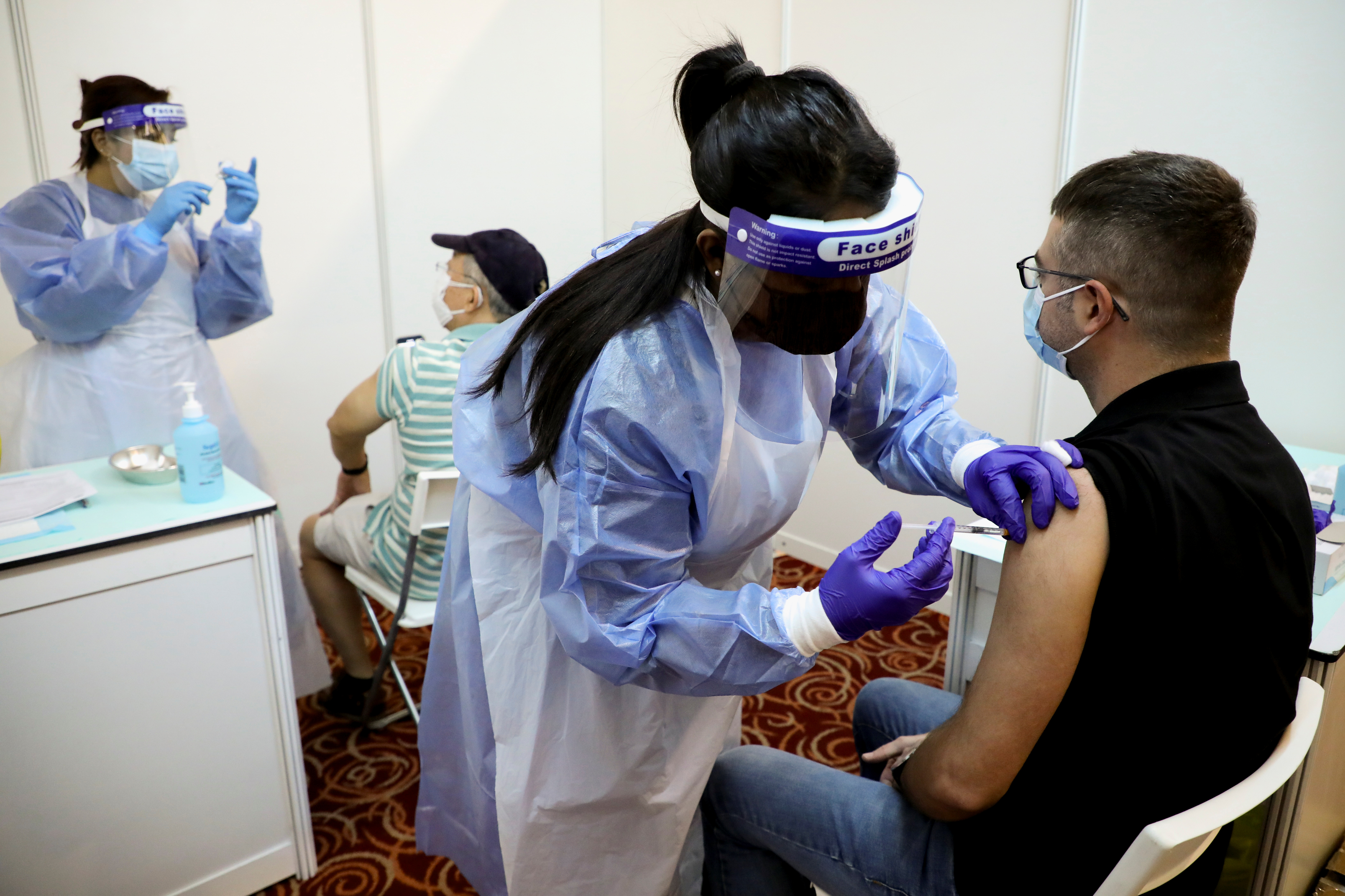 Pwtc vaccination centre