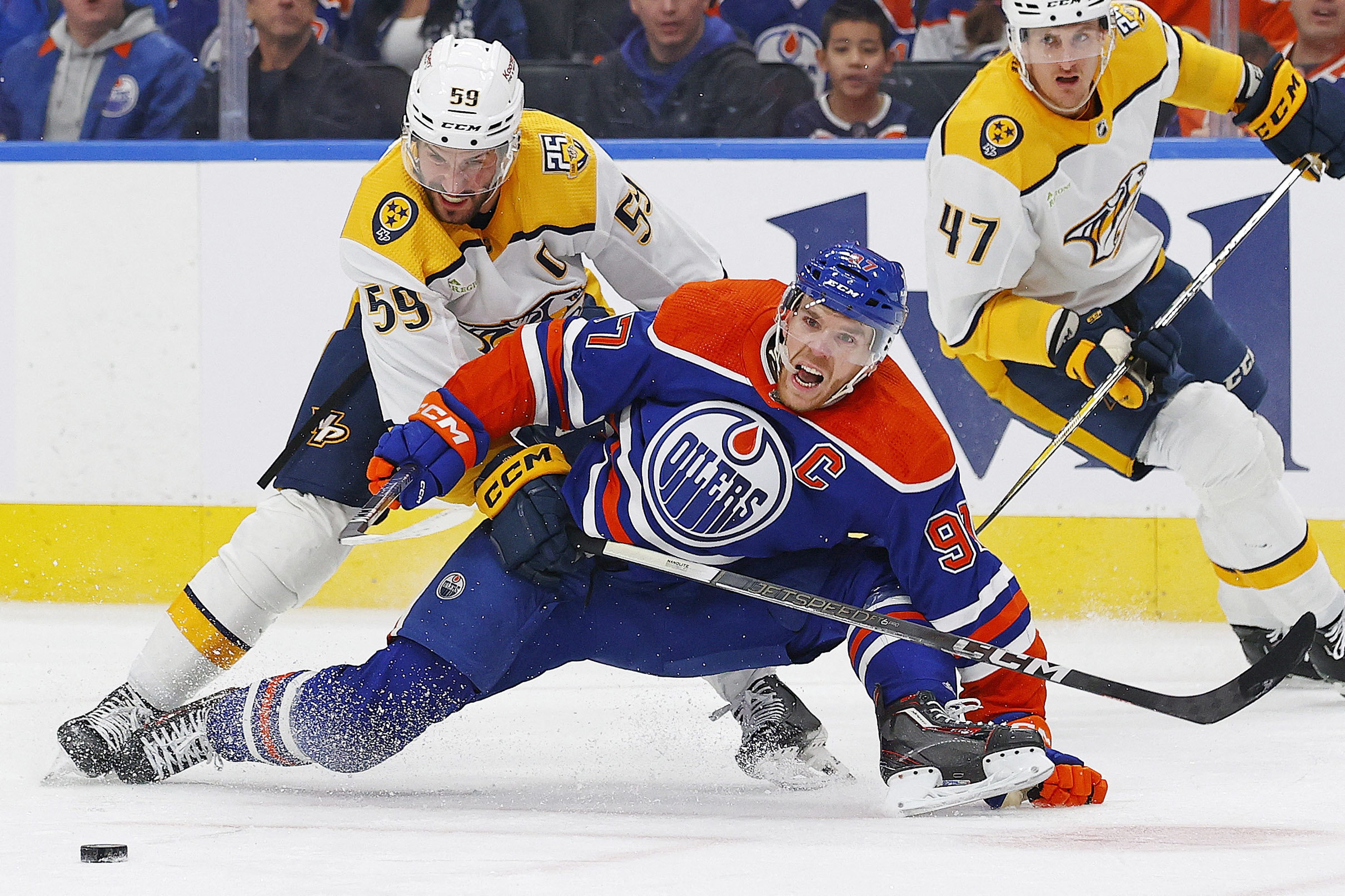 Oilers Beat Predators For 16th Straight Win, One Shy Of NHL Record ...