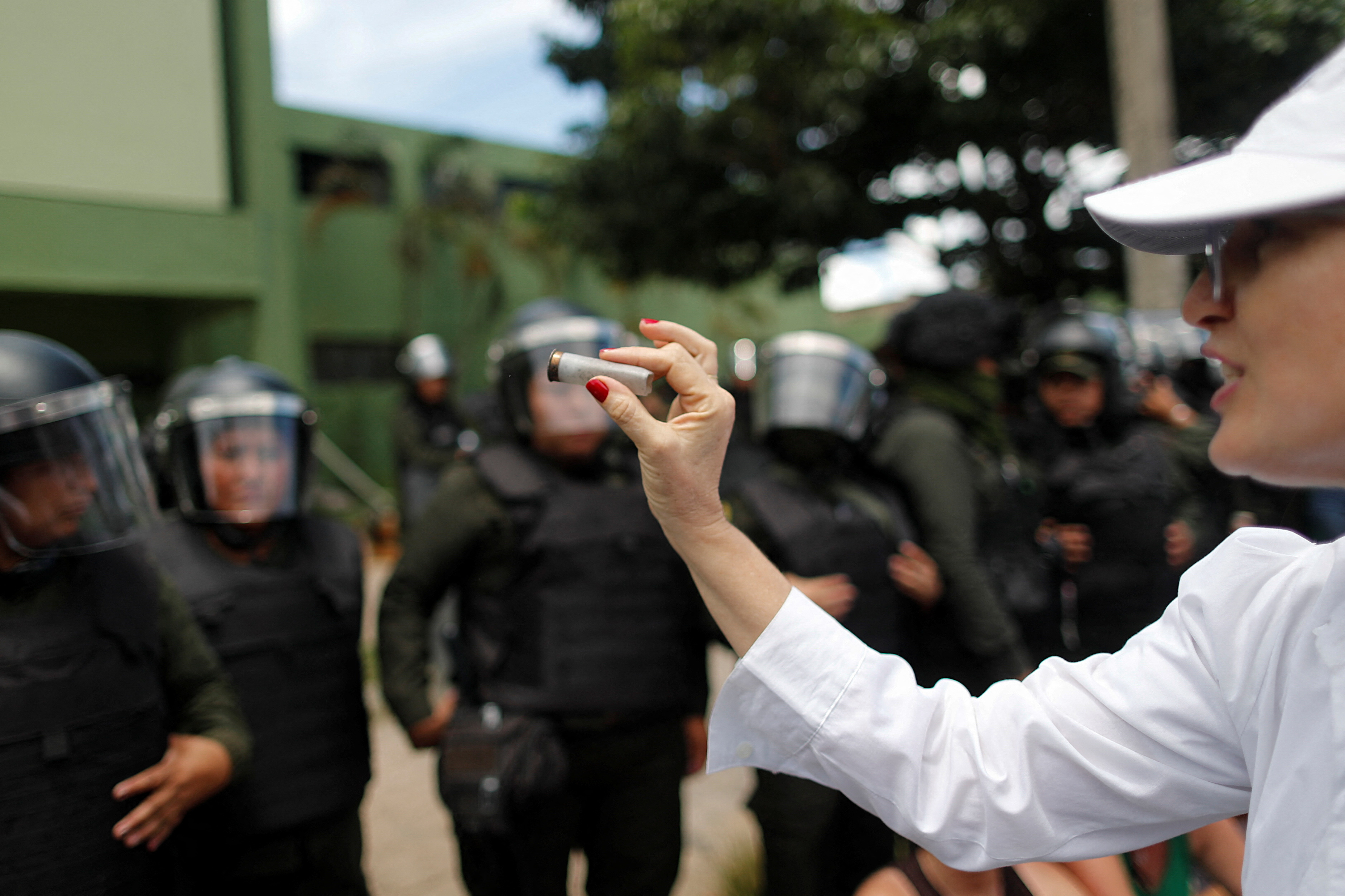 Protests following Santa Cruz opposition governor Luis Fernando Camacho's detention