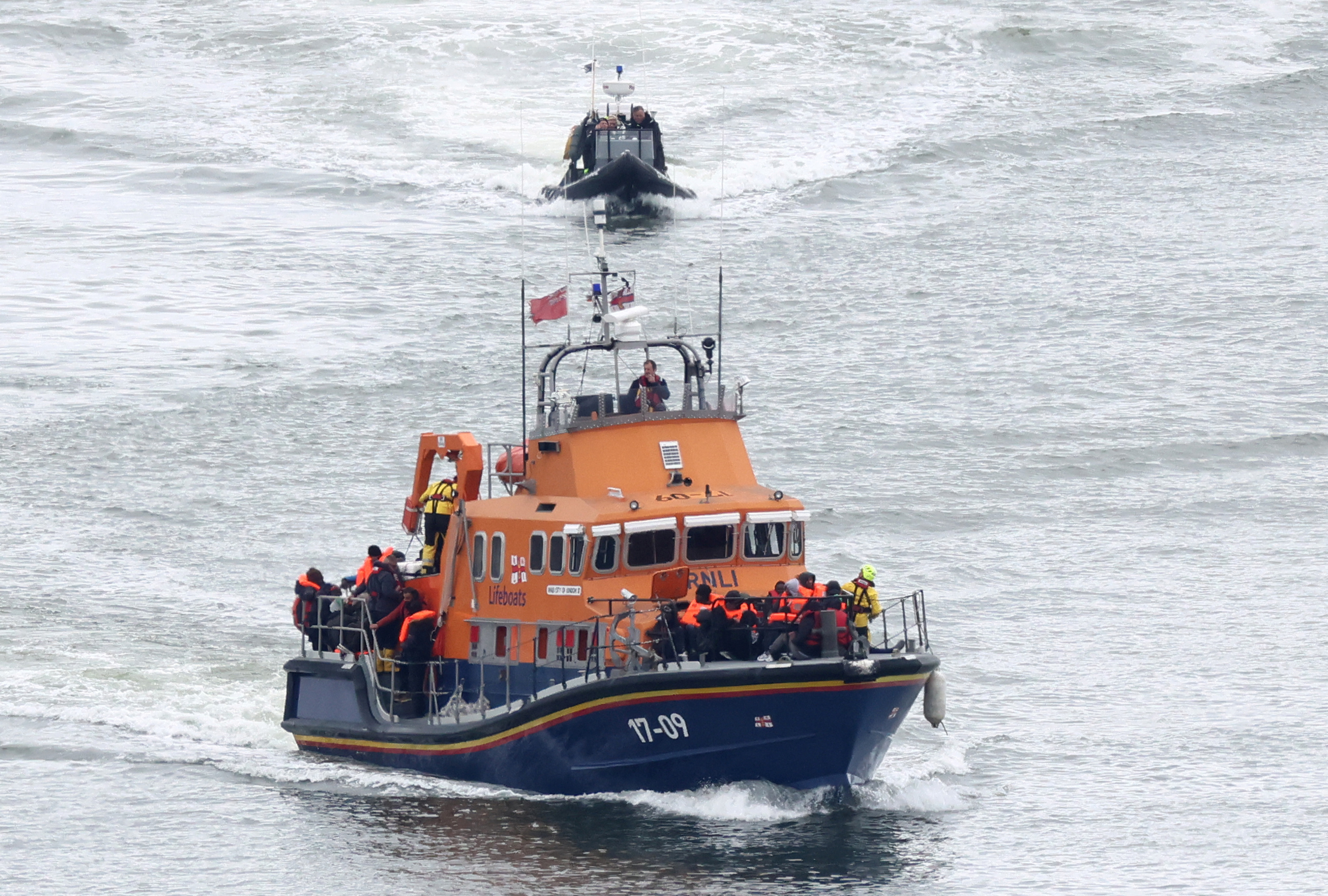 Migrants arrive at Port of Dover