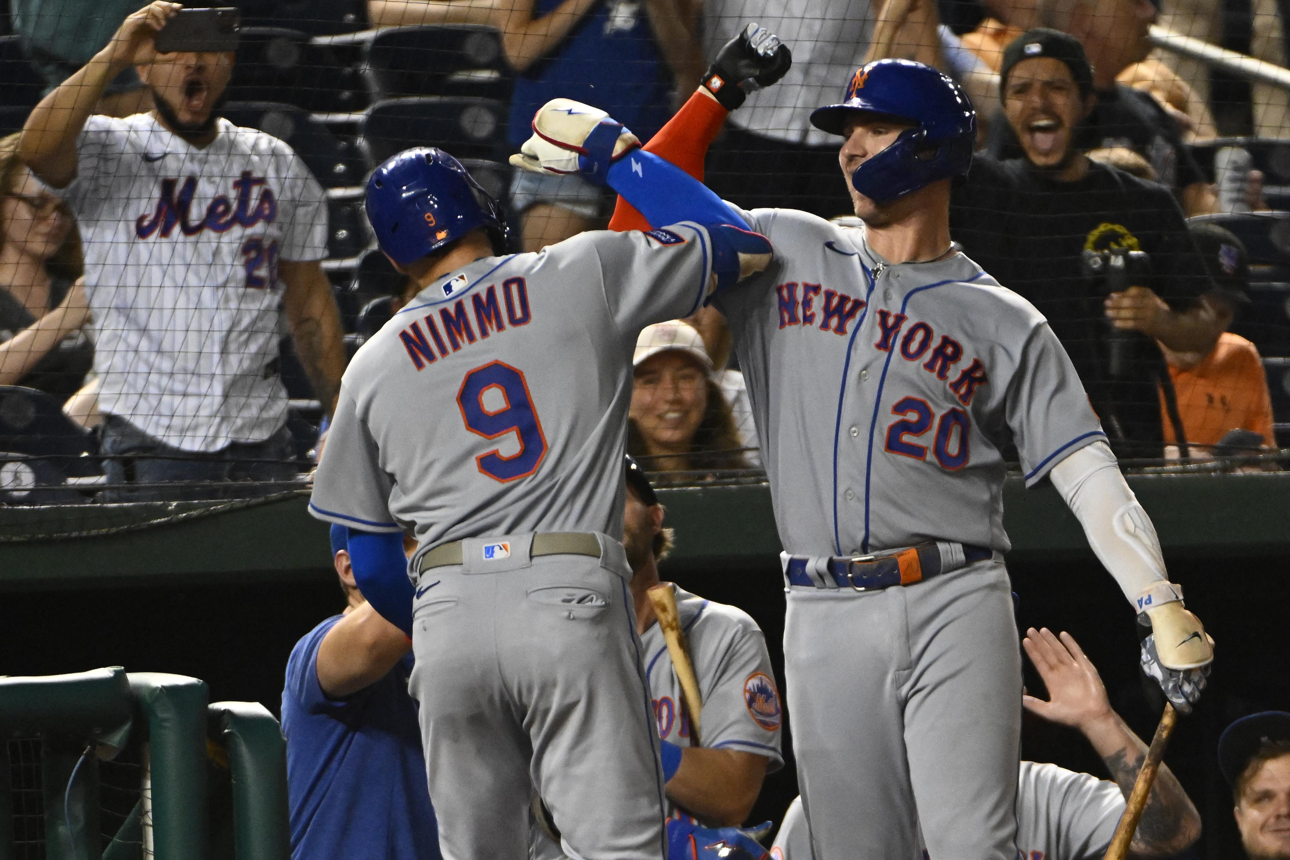 New York Mets win 3rd straight, Brandon Nimmo hits 2 HR in rout