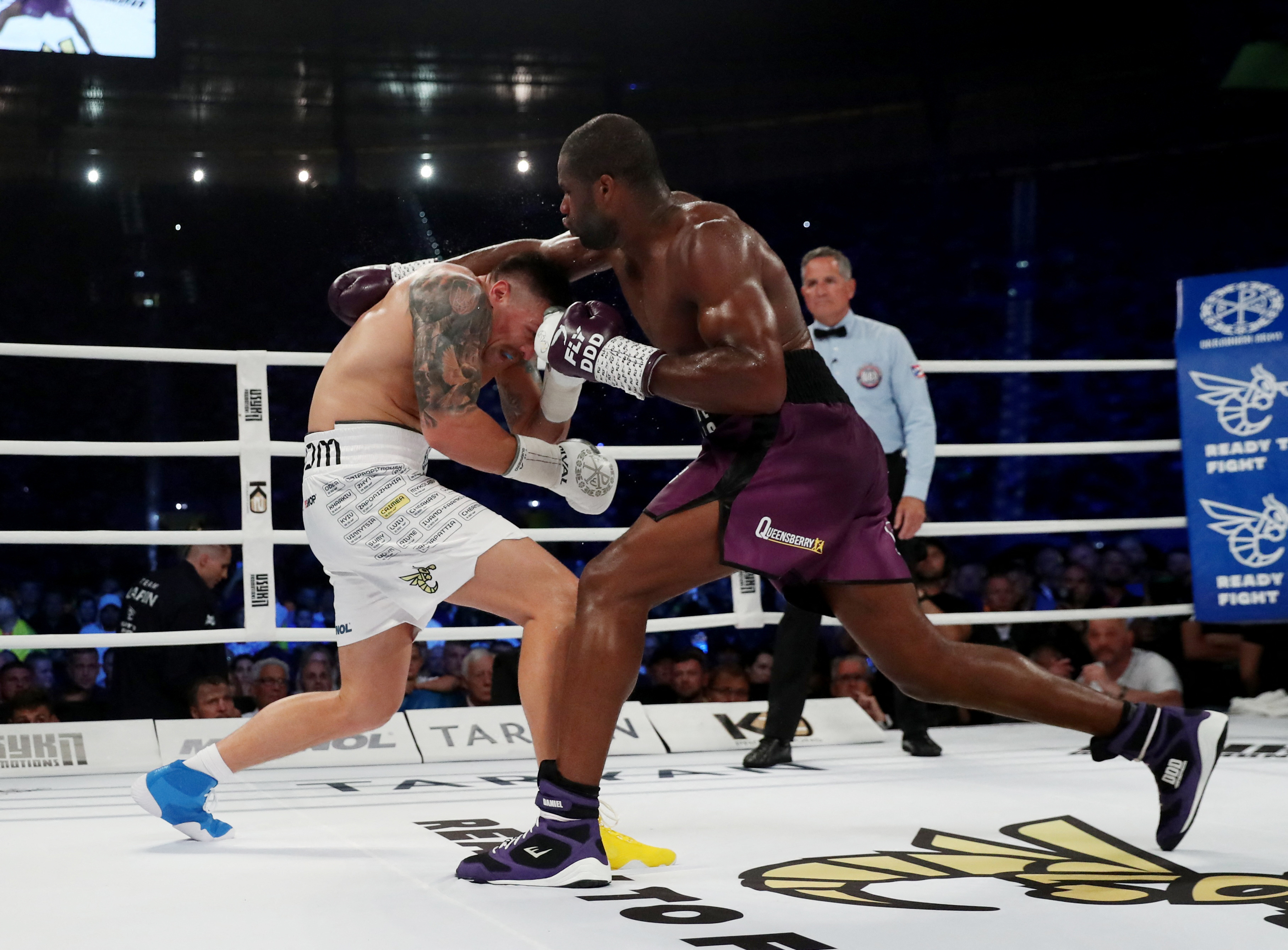 Usyk knocks out Dubois in nine after low blow controversy Reuters