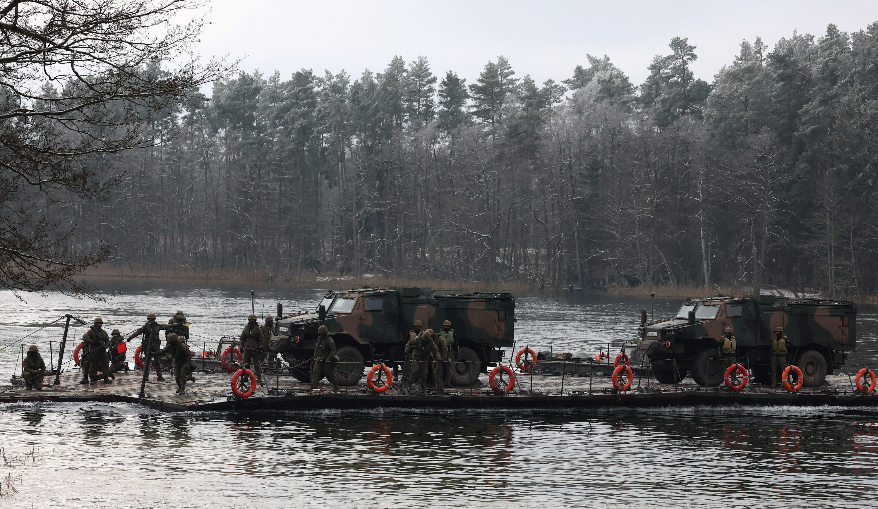 TUMAK-22 NATO exercises in the Suwalki Gap