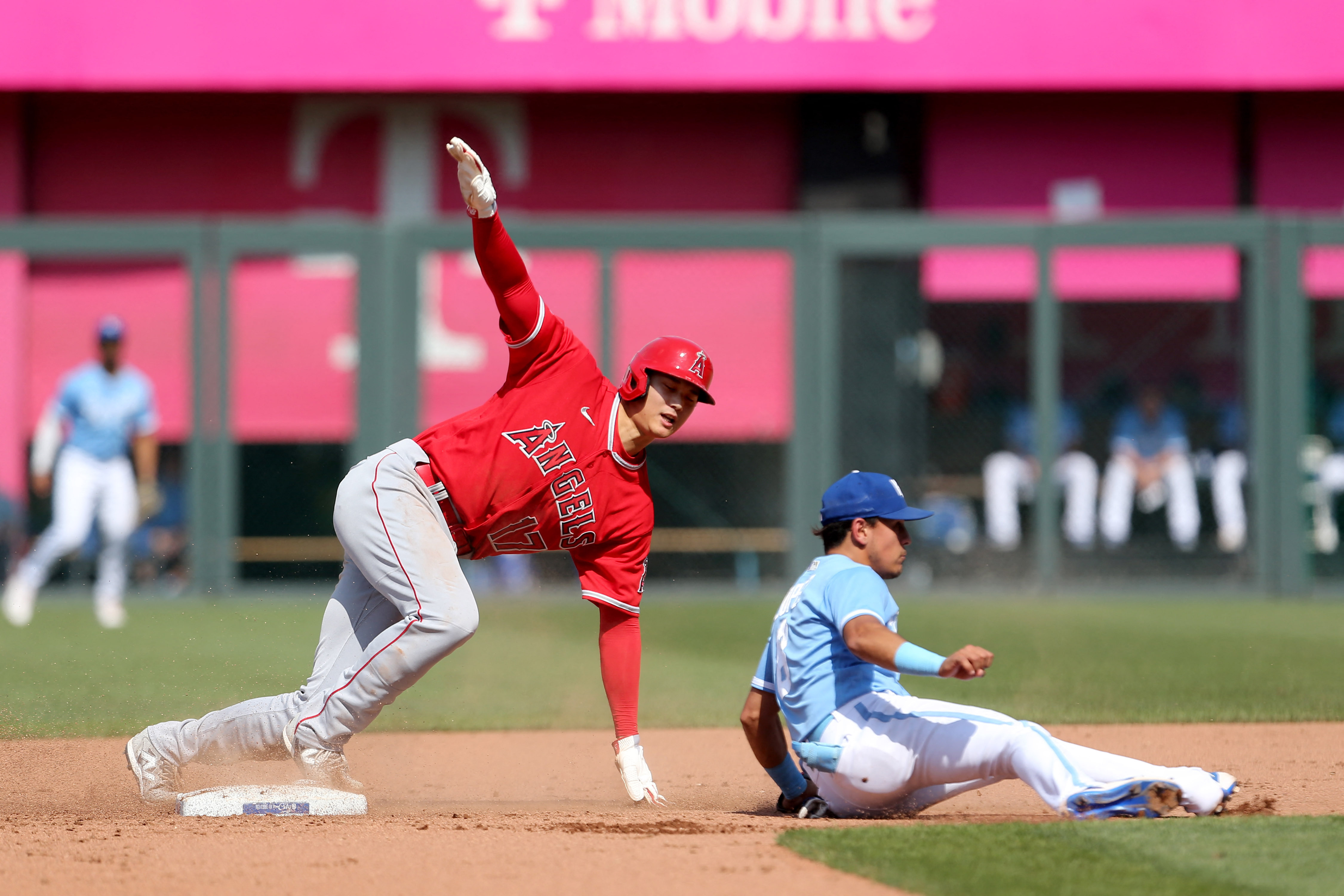 Samad Taylor hits walk-off single in MLB debut as Royals beat Angels 10-9 -  Newsday