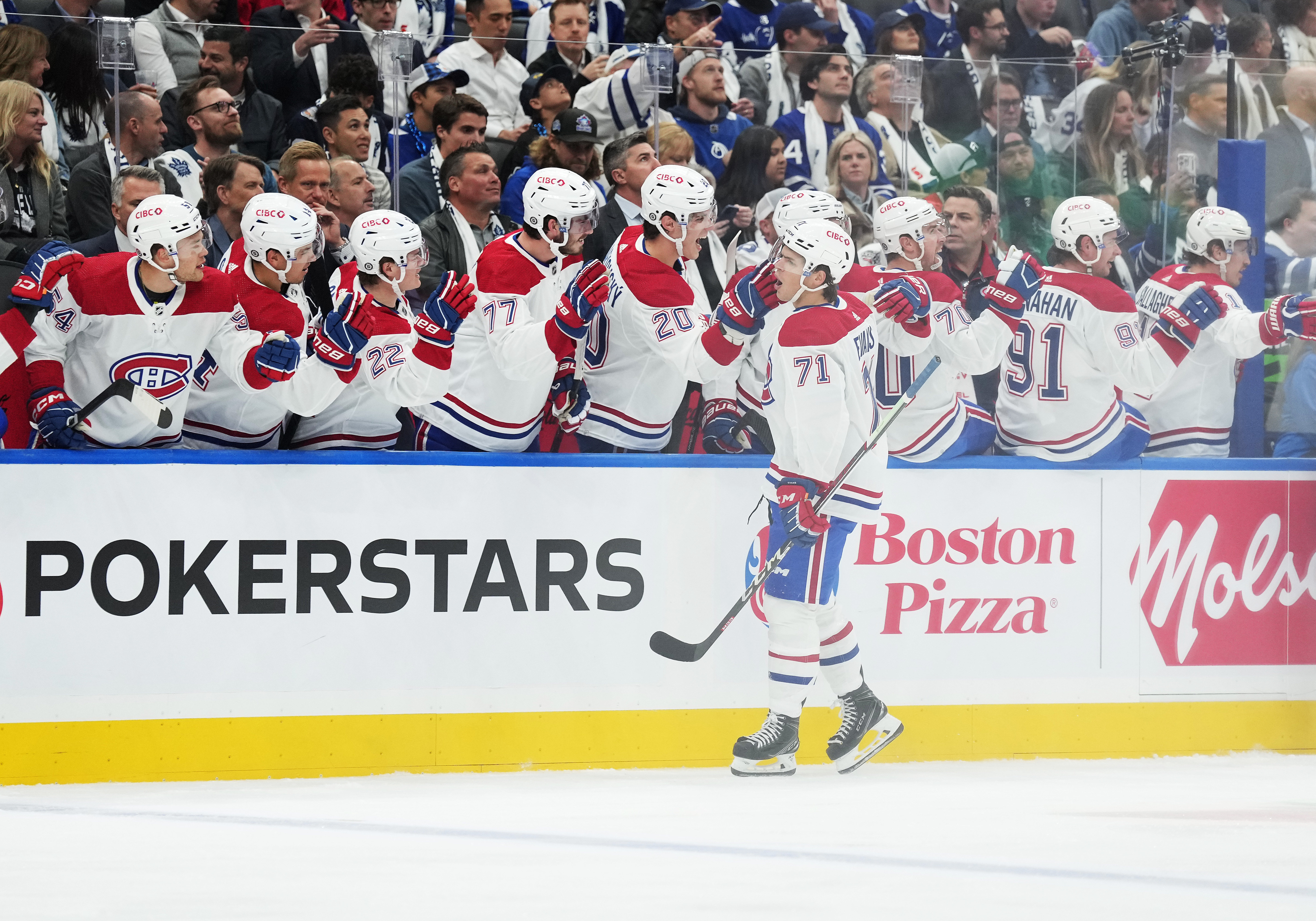 Leafs claw back from two goals twice, beat Habs in shootout