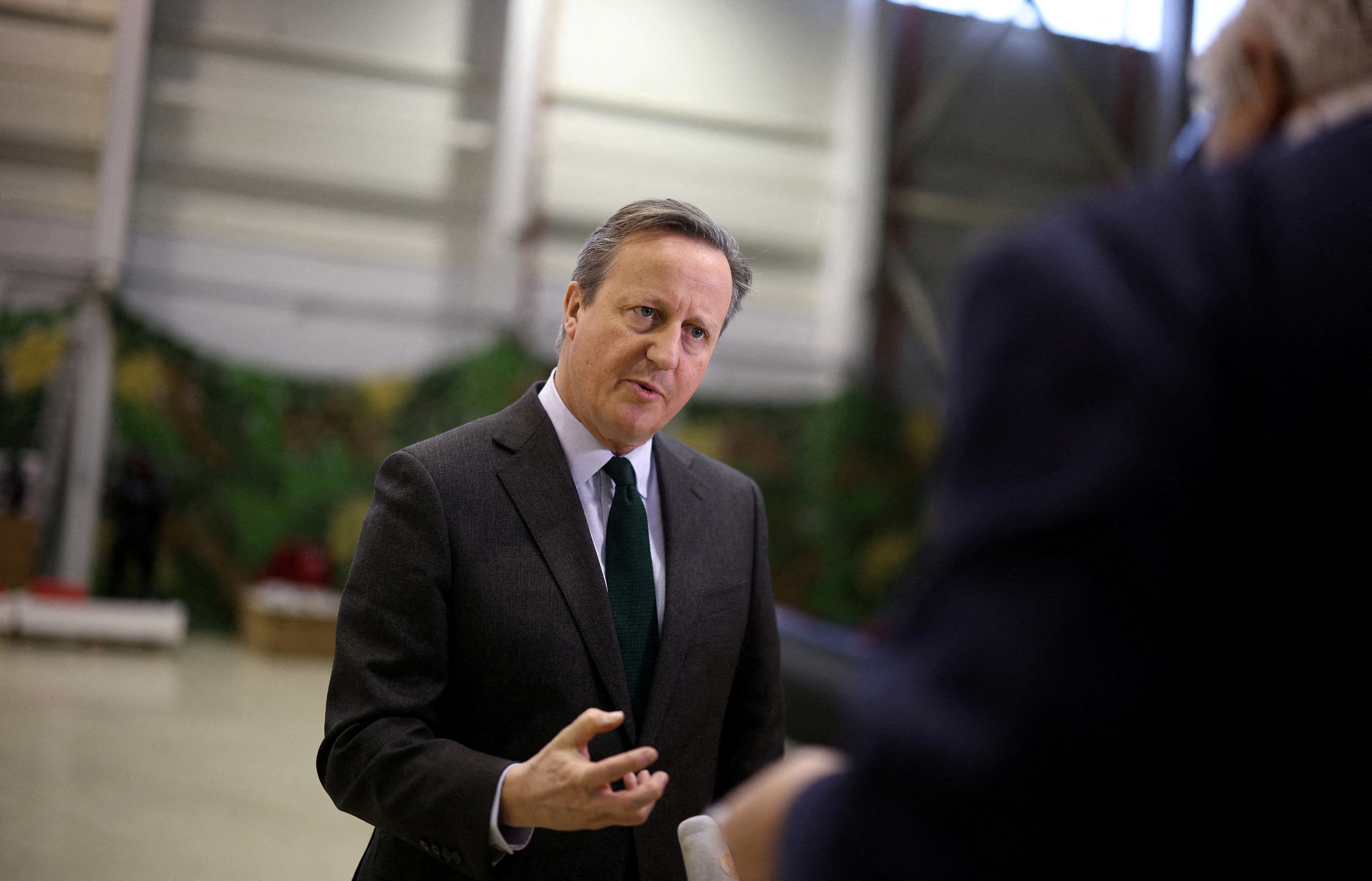 British Foreign Secretary Cameron visits Sofia
