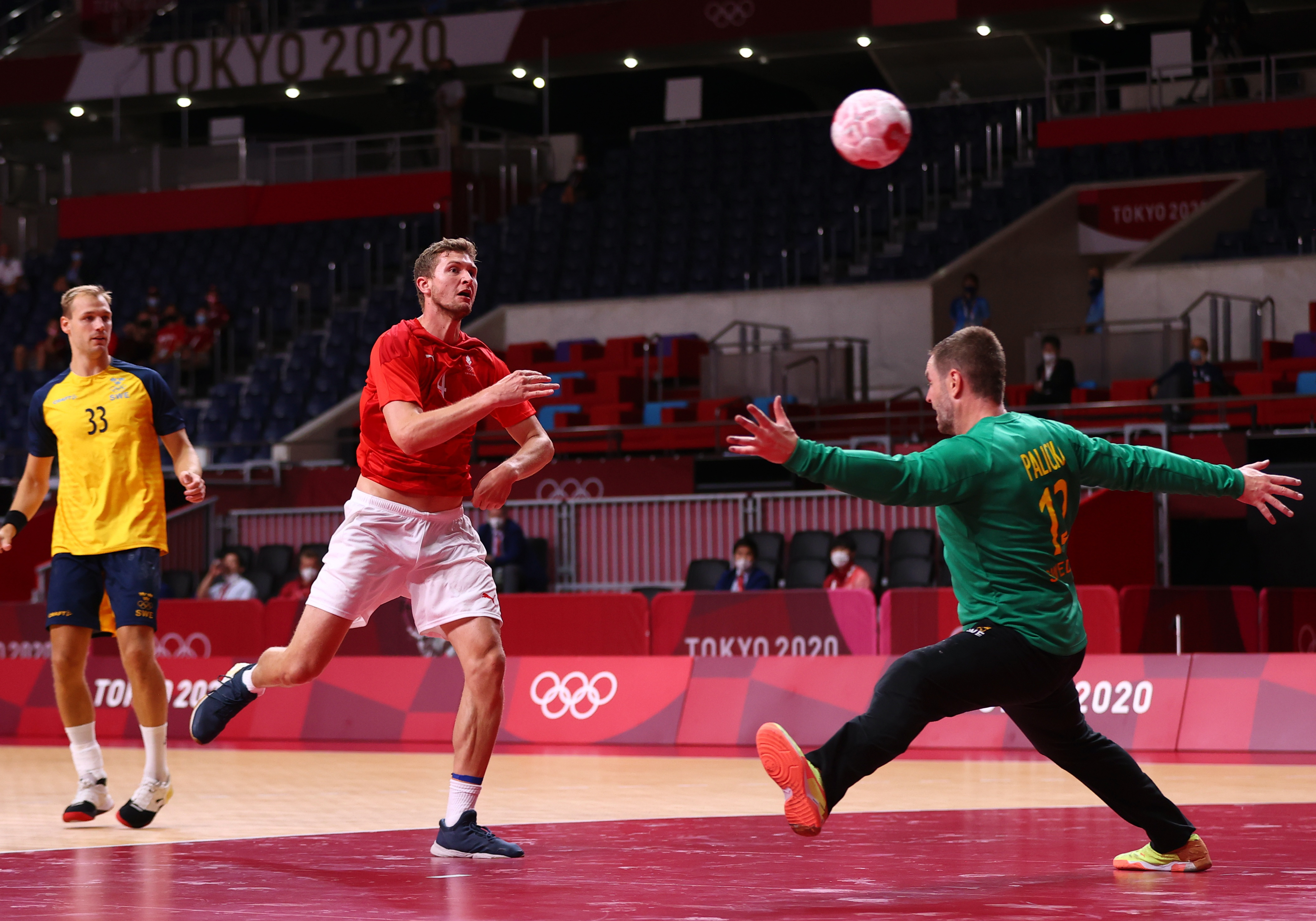 Handball - Men - Group B - Denmark v Sweden