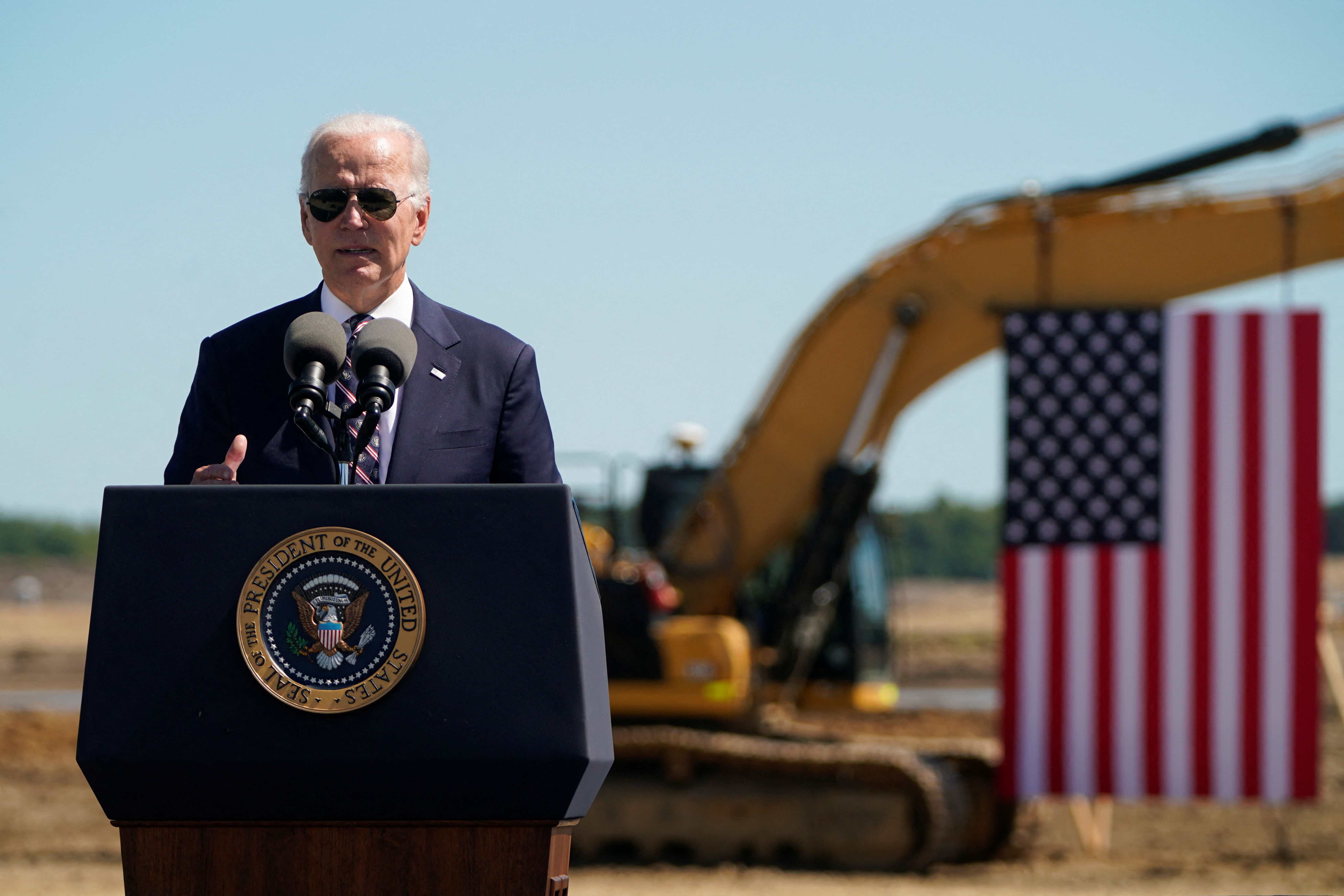 U.S. President Joe Biden travels to Ohio