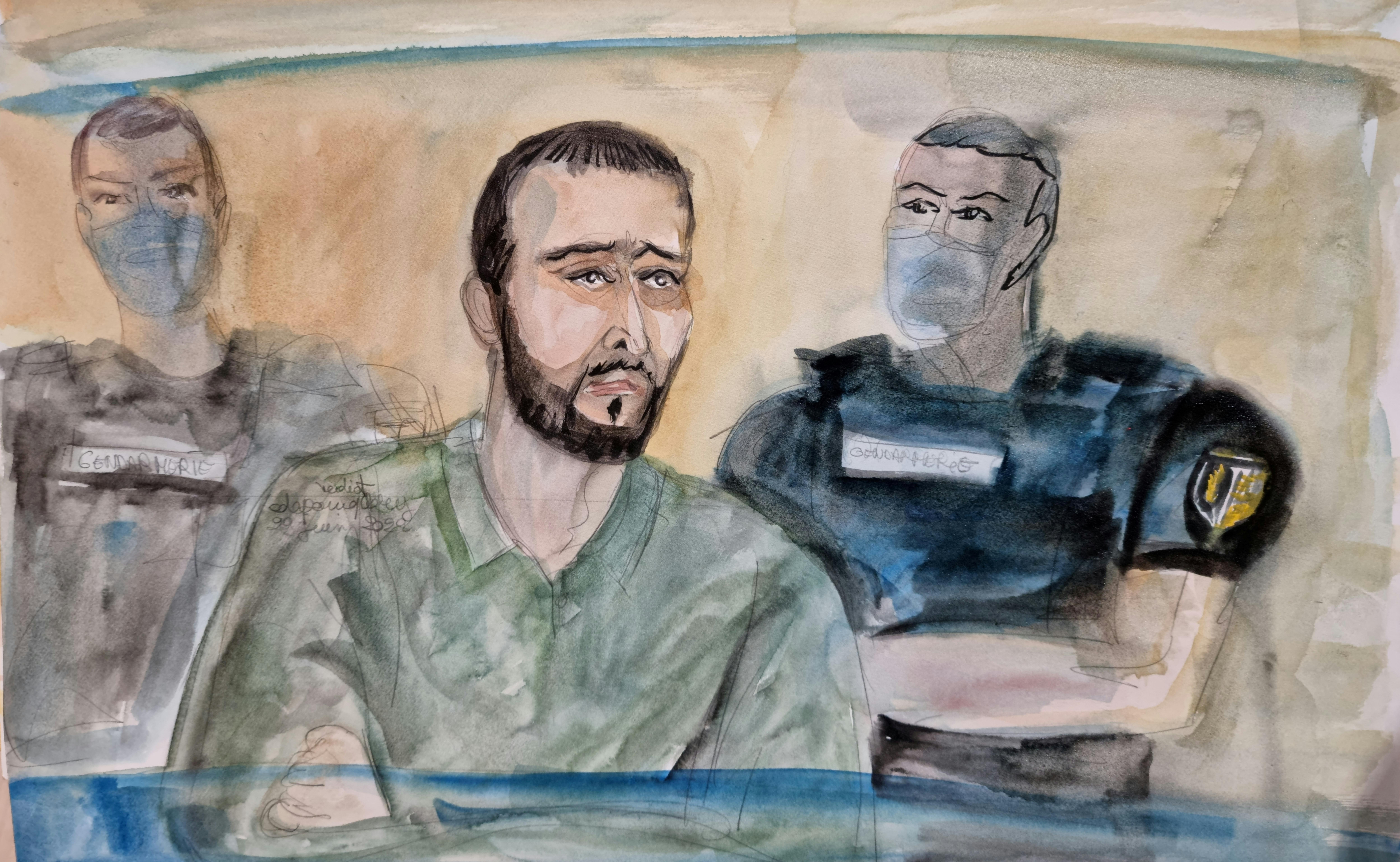 Verdict in the trial of the November 2015 Paris attacks at Paris courthouse