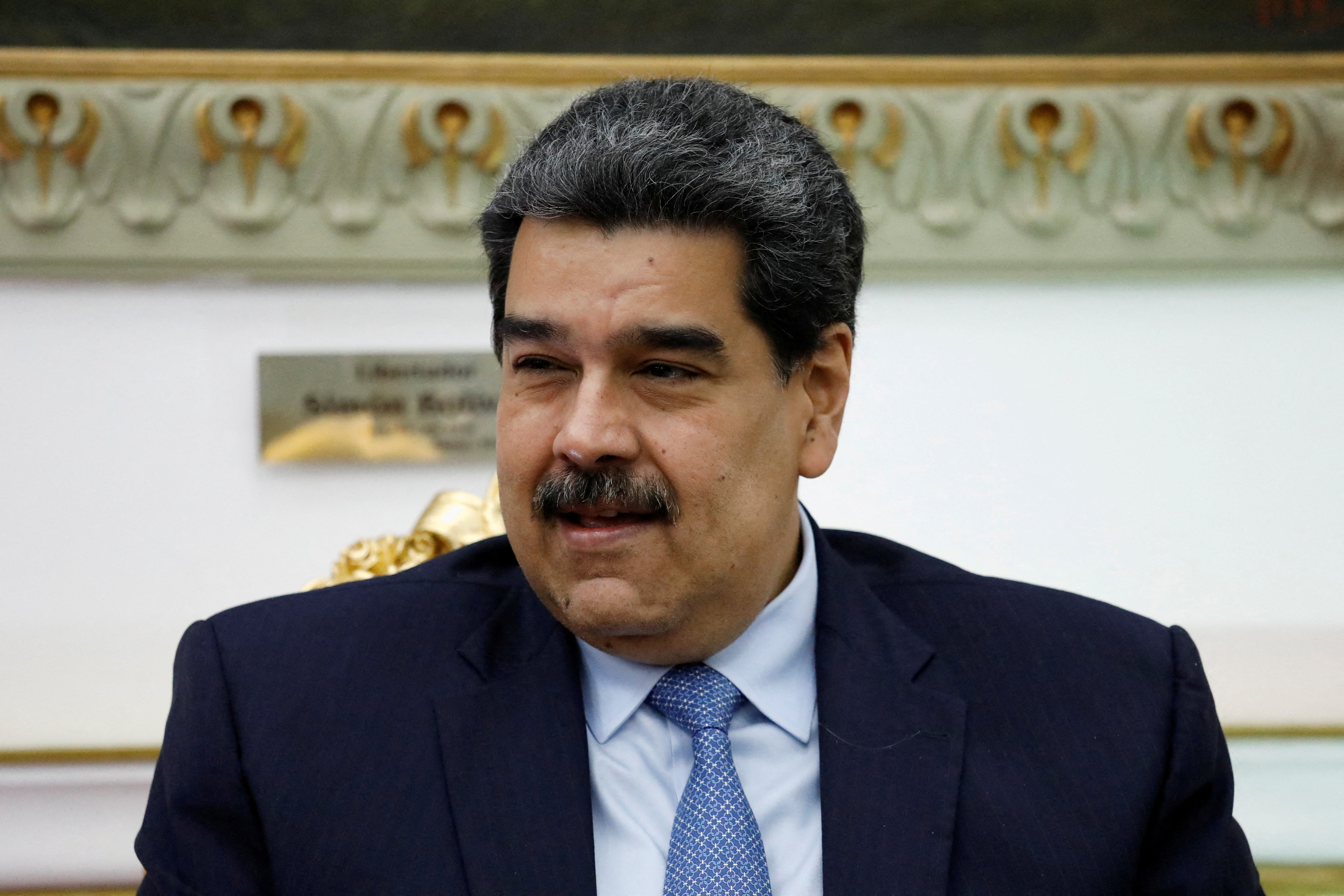 Venezuela's President Maduro and Colombia's Foreign Minister Leyva meet in Caracas