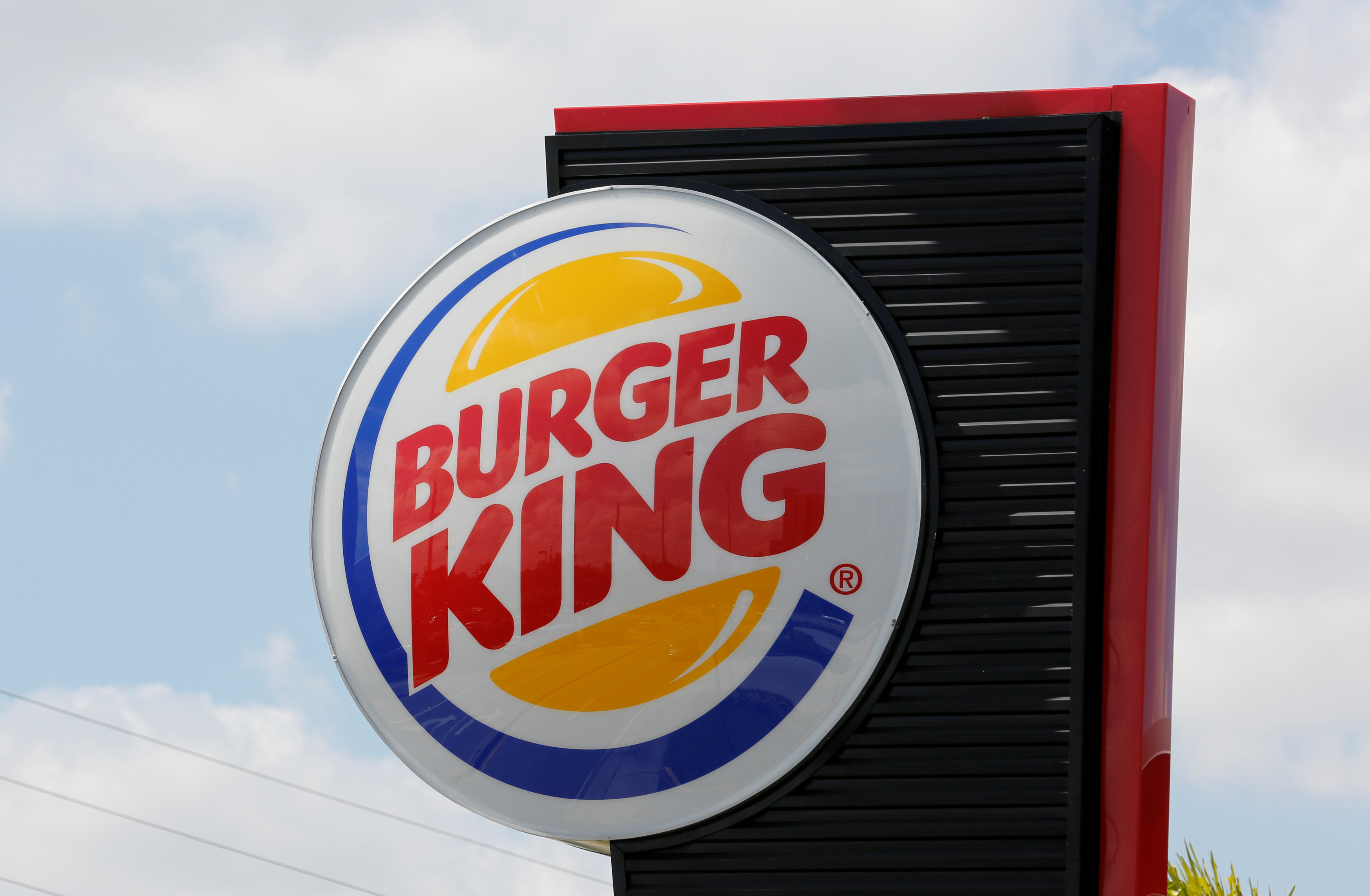 Sgn on a Burger King restaurant is shown in Miami