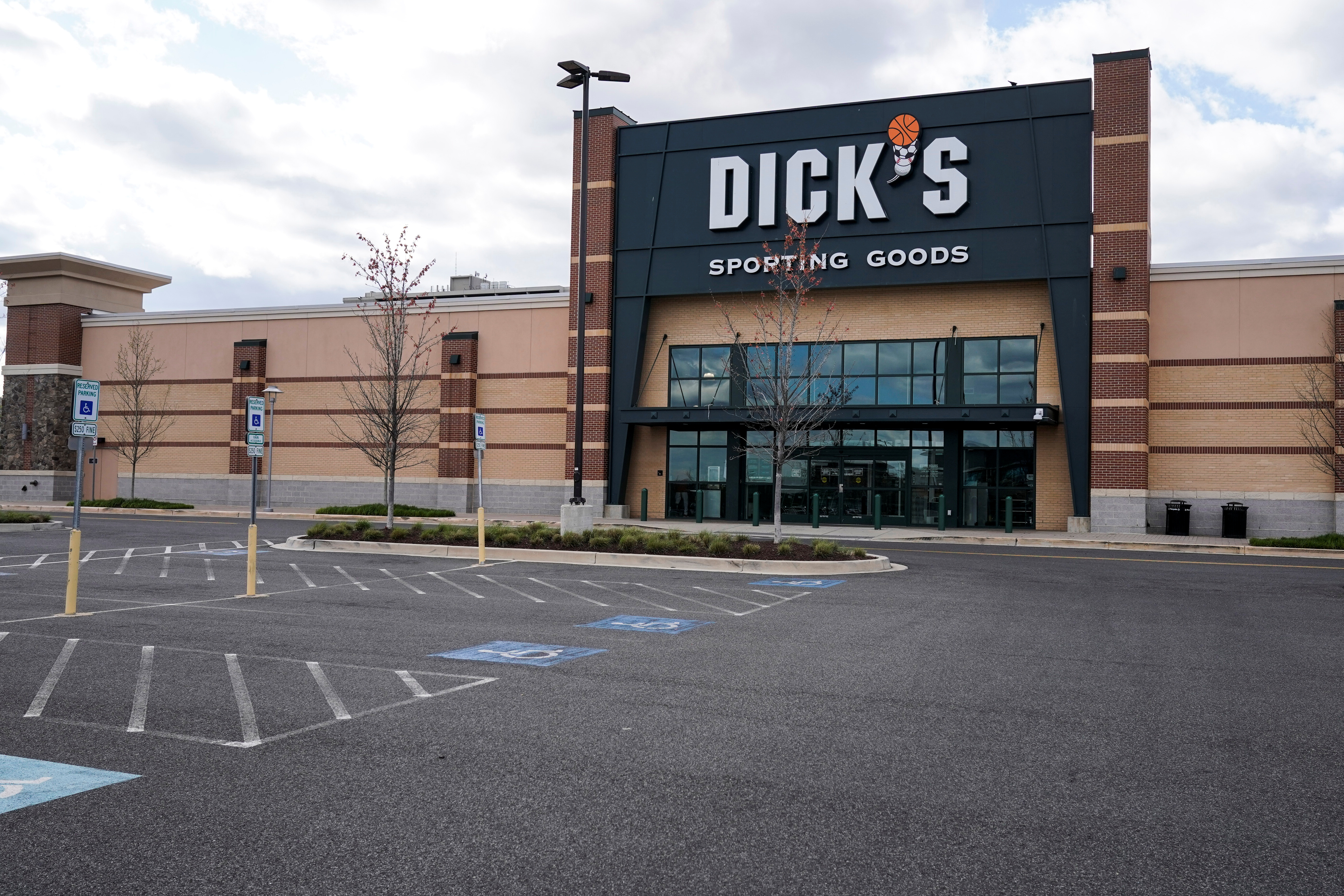 A Dick's Sporting Goods store is closed due to the outbreak of coronavirus in Washington