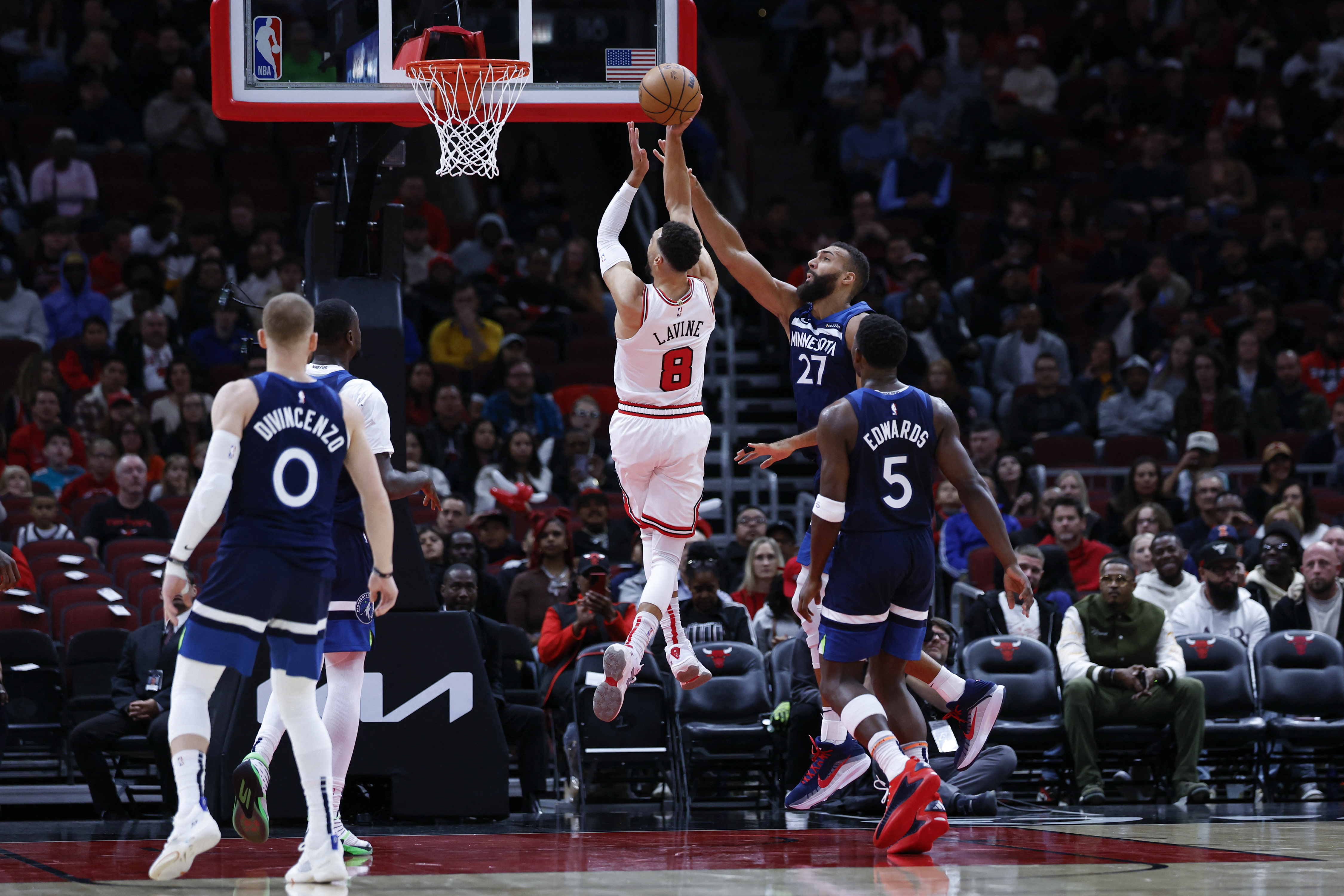 NBA＝ブルズ勝利、ブーチェビッチはダブルダブル ラビーン19得点