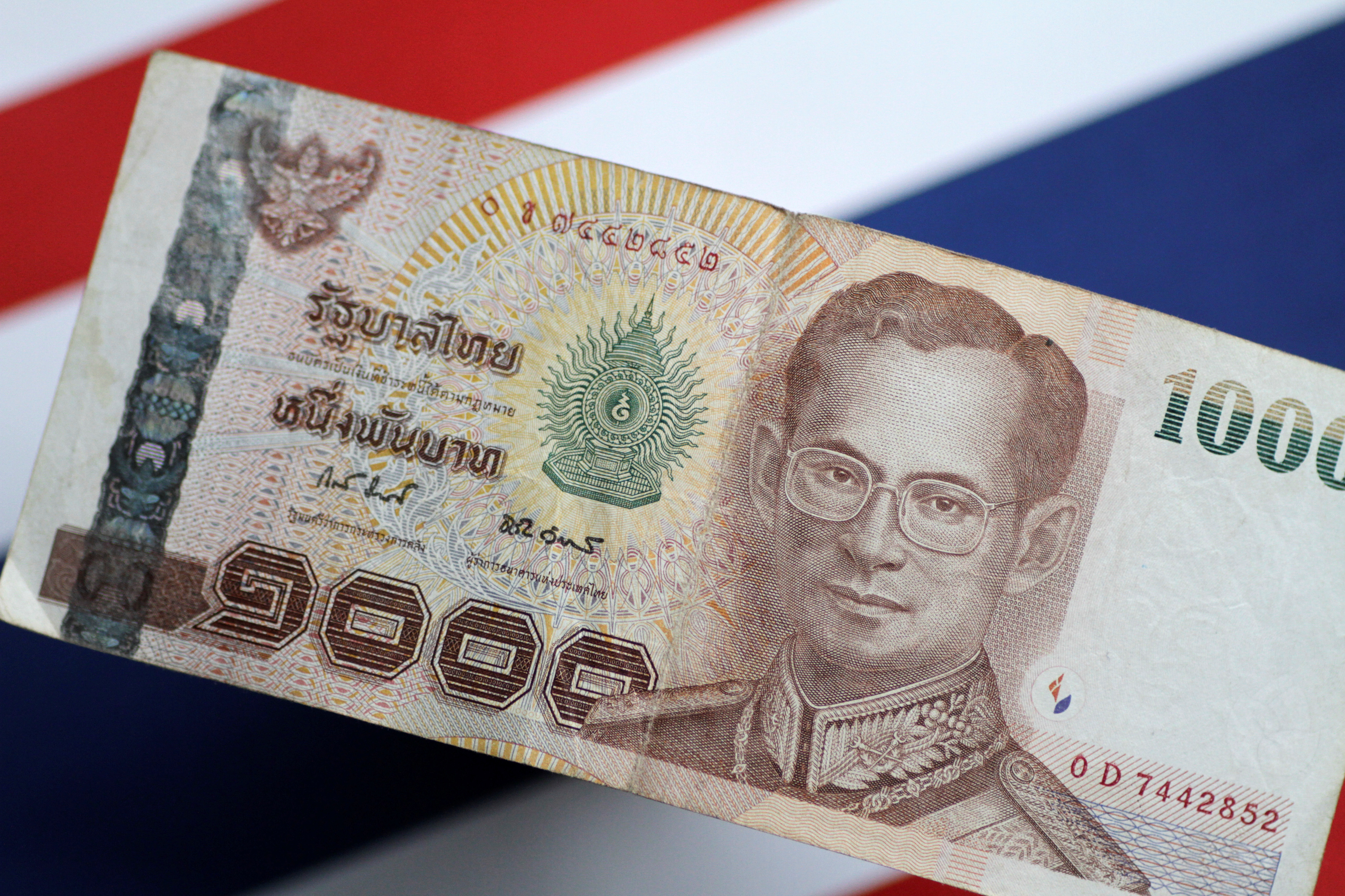 Illustration photo of a Thailand Baht note