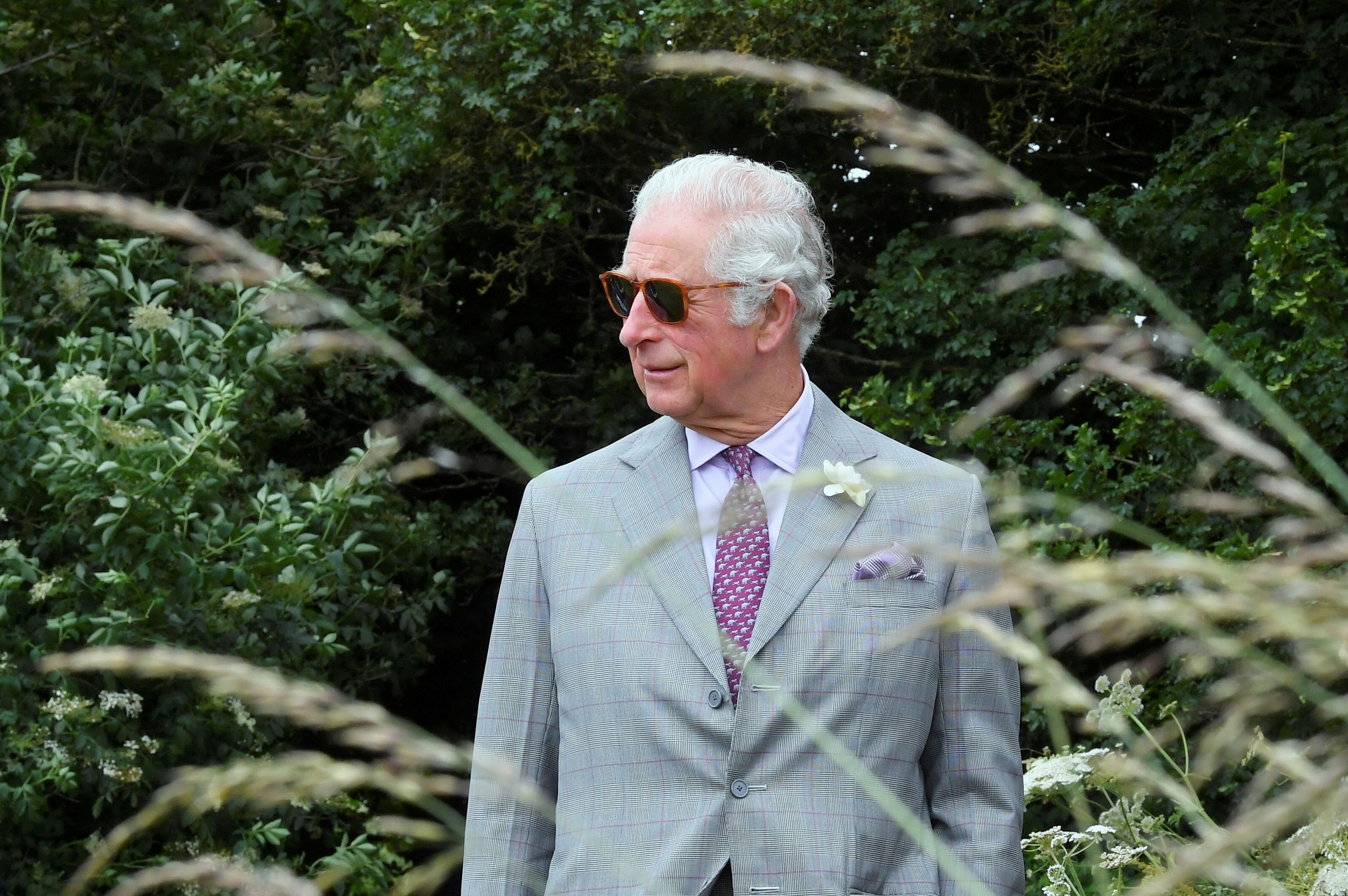 Britain's Prince Charles visits FarmED in Oxfordshire