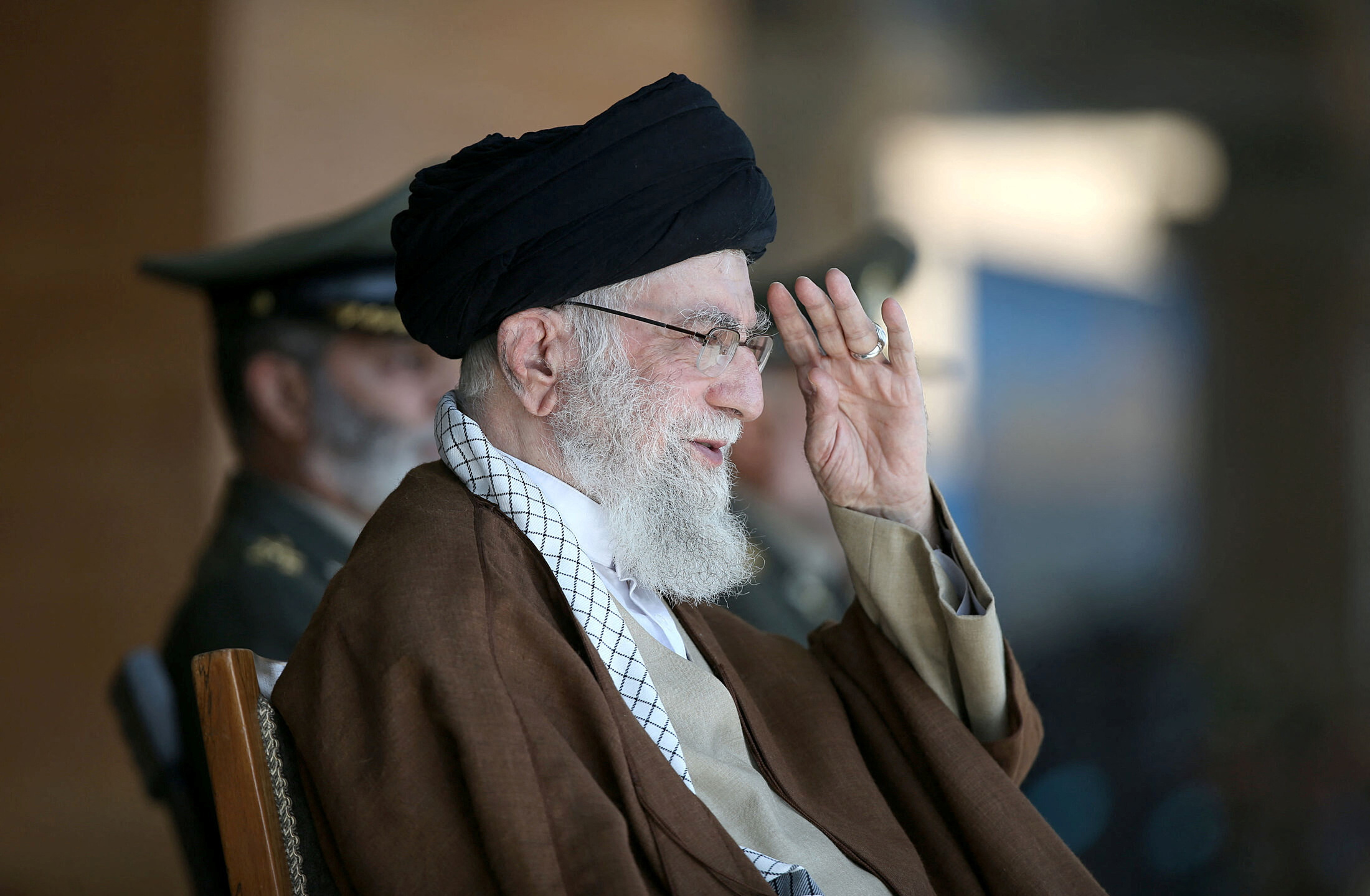 Iran's Supreme Leader Ayatollah Ali Khamenei attends armed forces graduation ceremony in Tehran