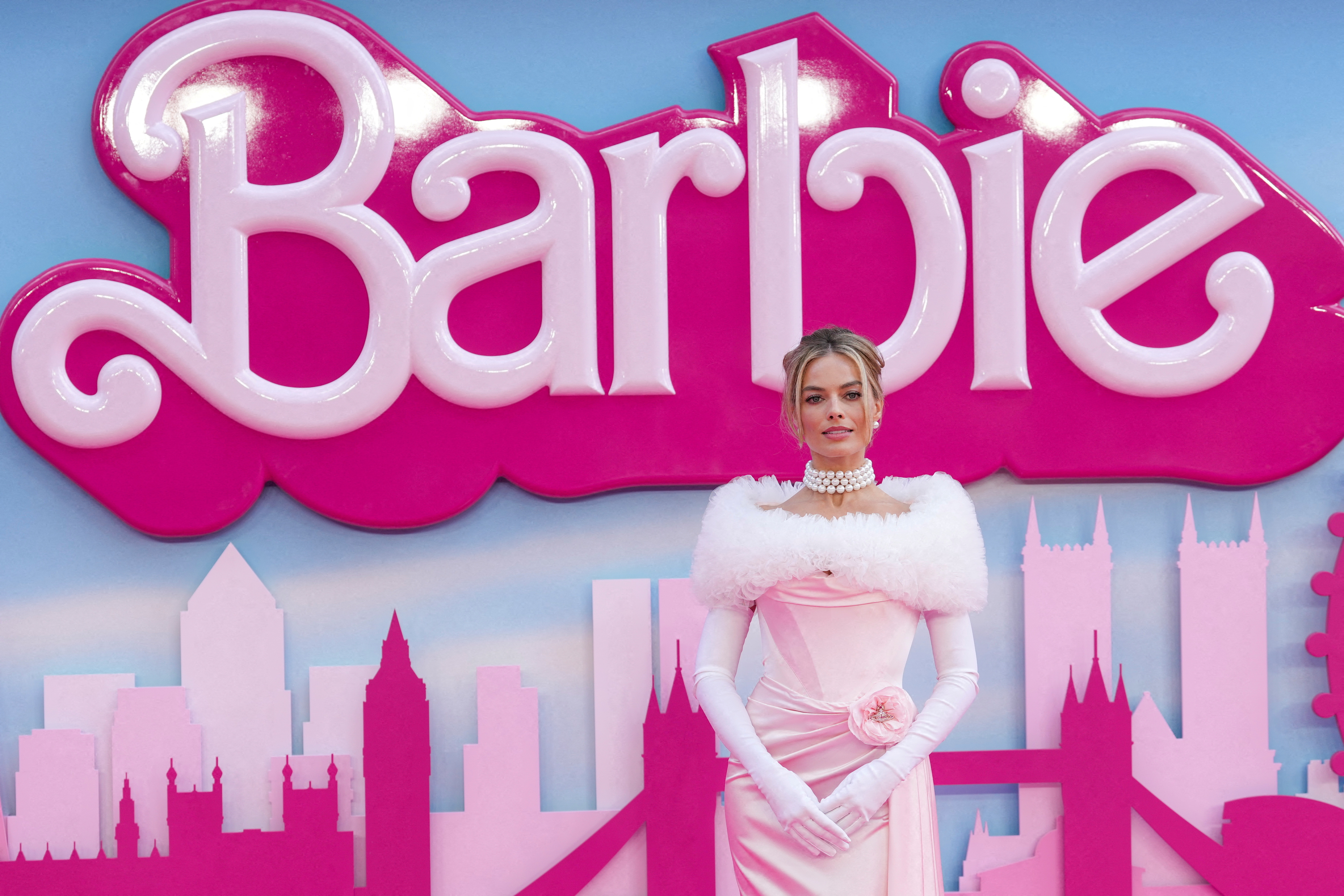 Premiere on "Barbie" in London