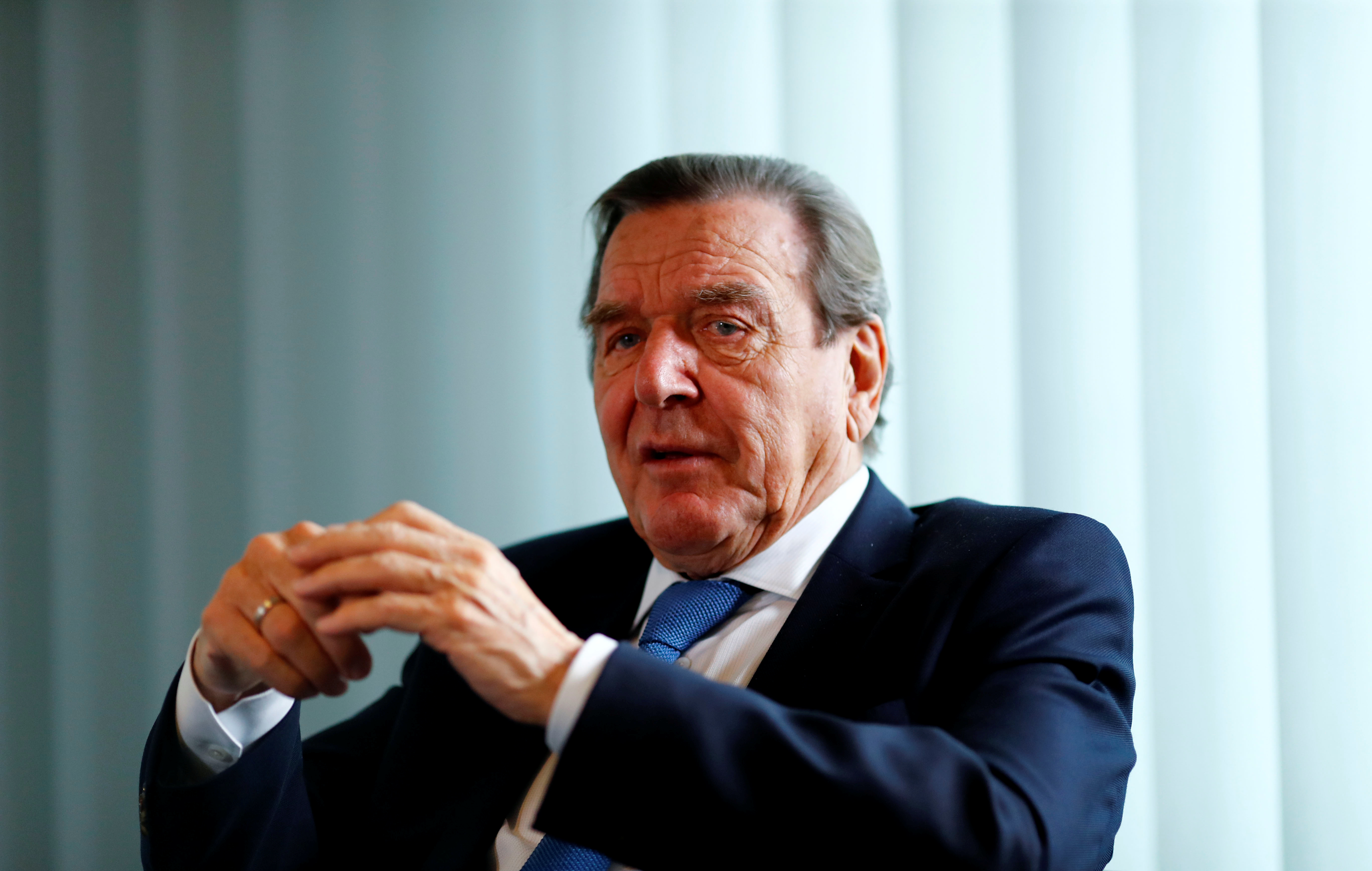 German ex-chancellor Schroeder spoke to Putin for hours on Thurs night ...