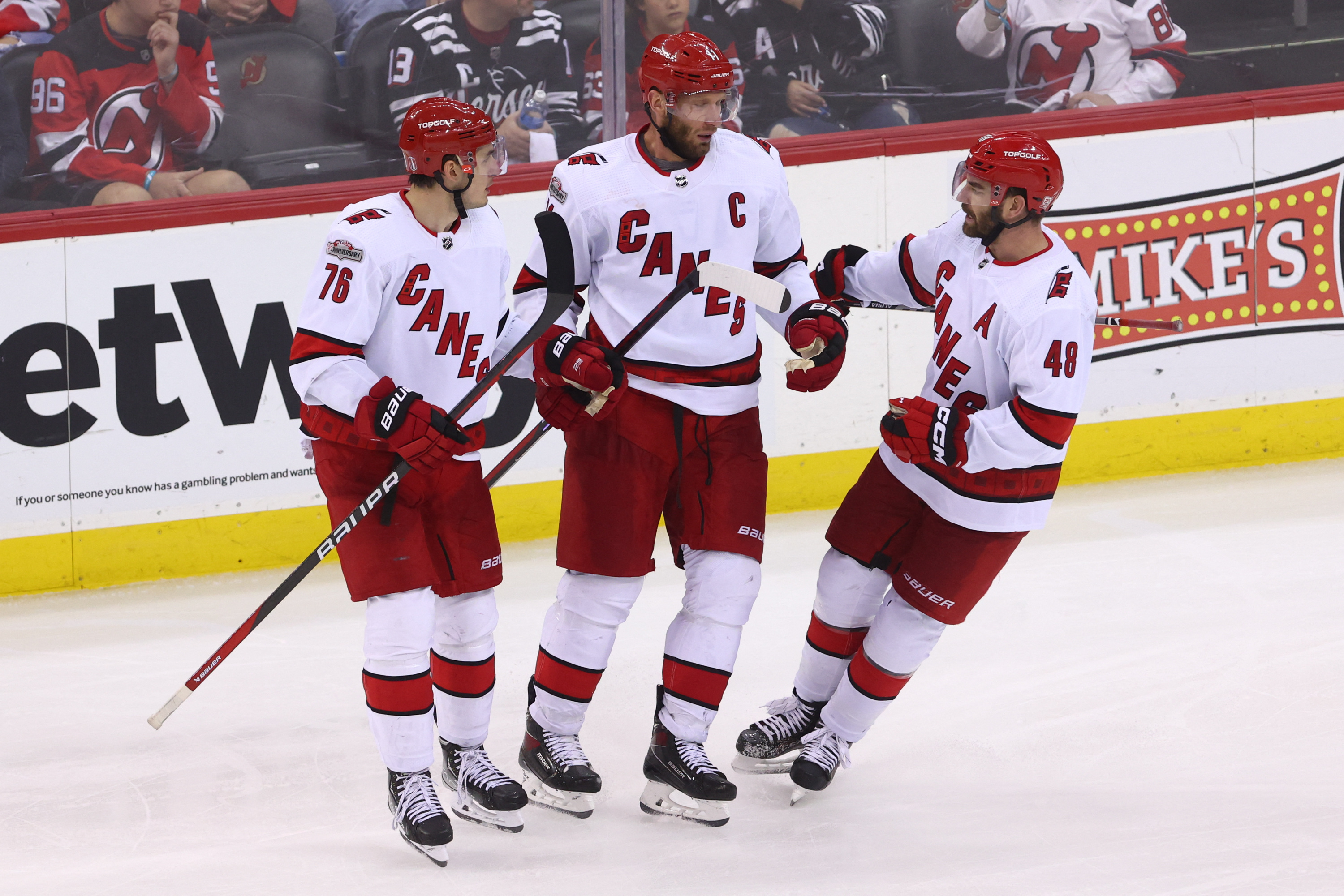 Devils Erupt For 8 Goals, Trim Hurricanes' Series Lead To 2-1 | Reuters