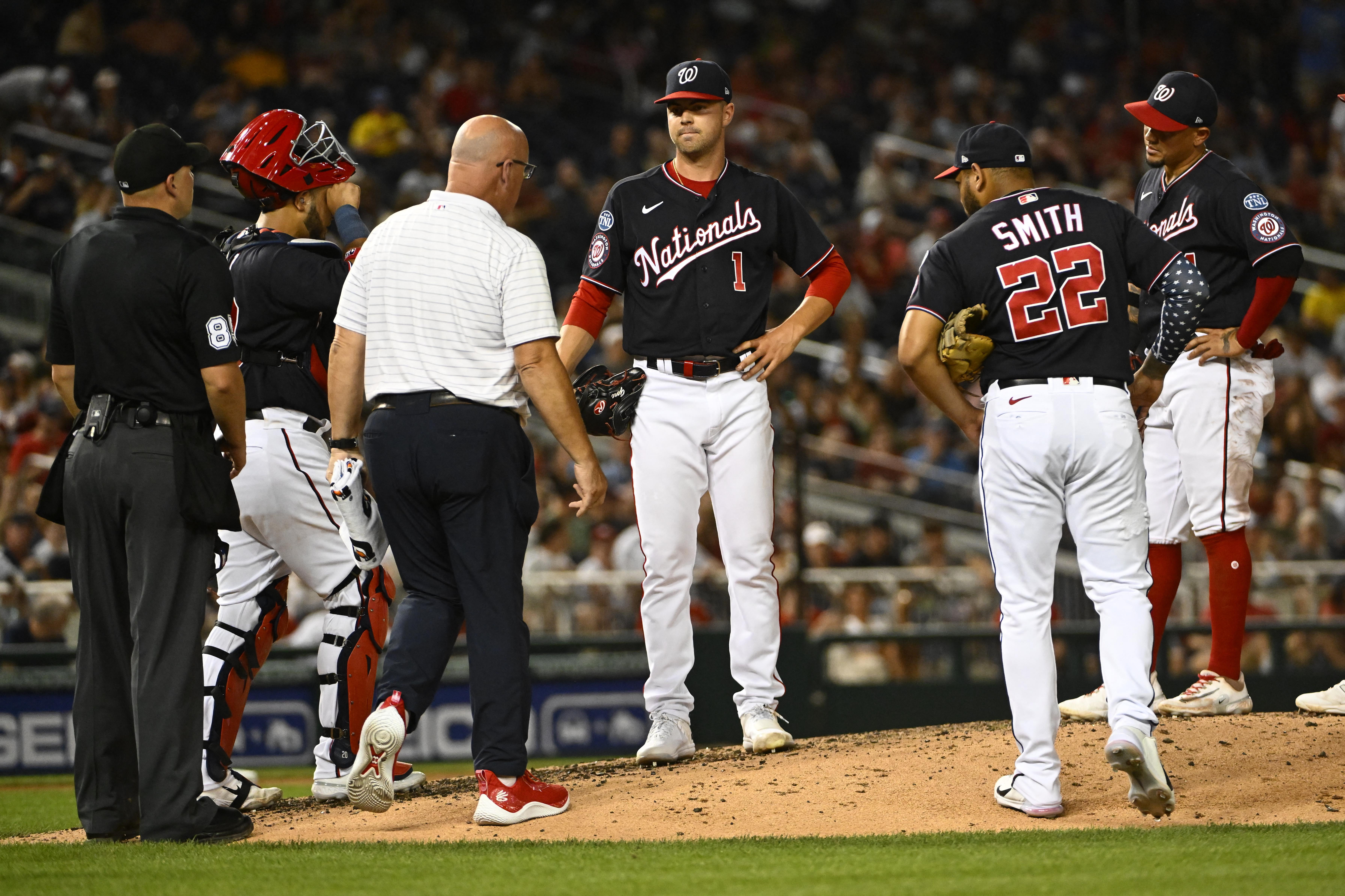 Keibert Ruiz hits 3-run shot, Stone Garrett homers twice, Nationals beat  Red Sox 6-2 - The San Diego Union-Tribune