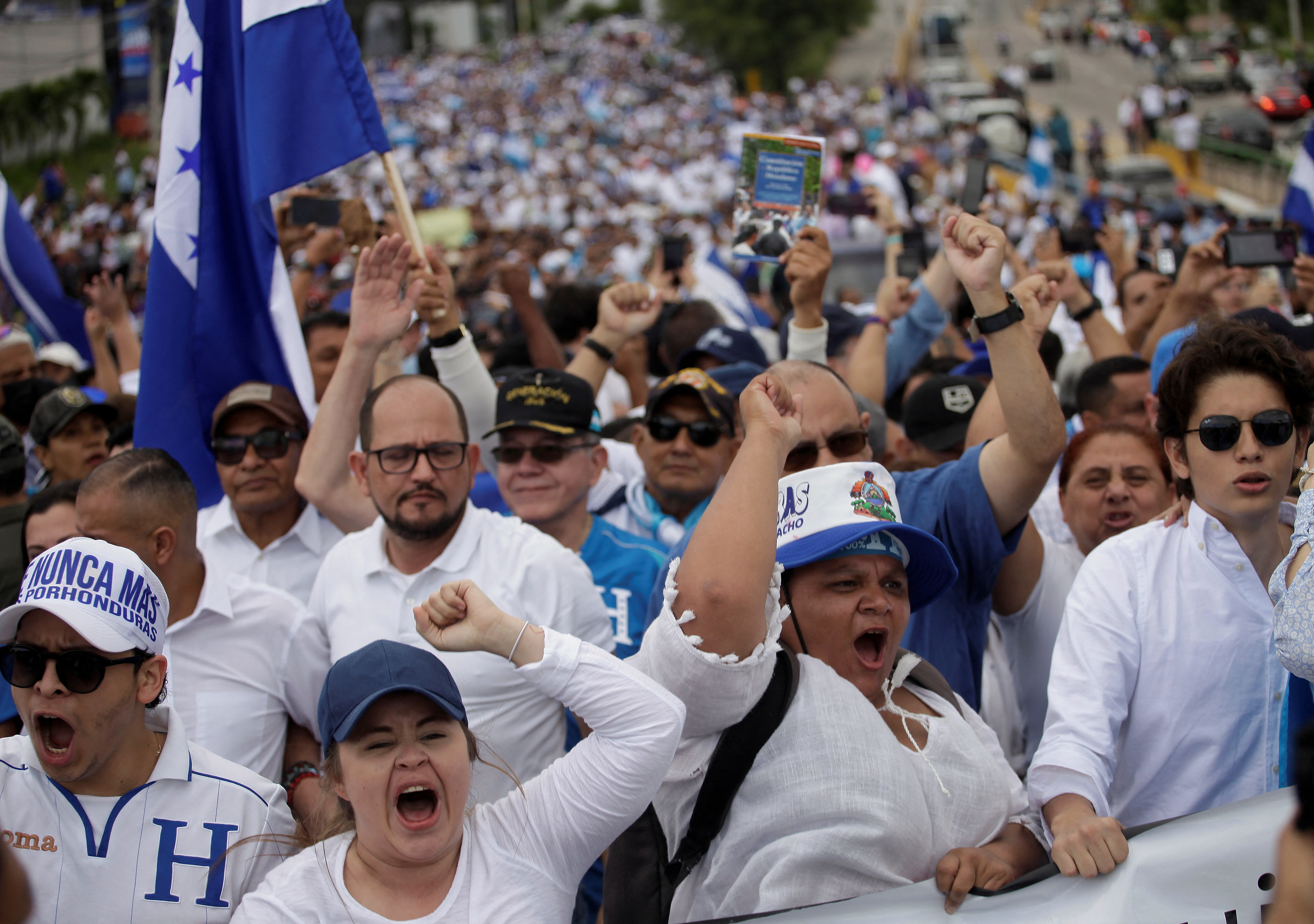Anti-government protest in Tegucigalpa