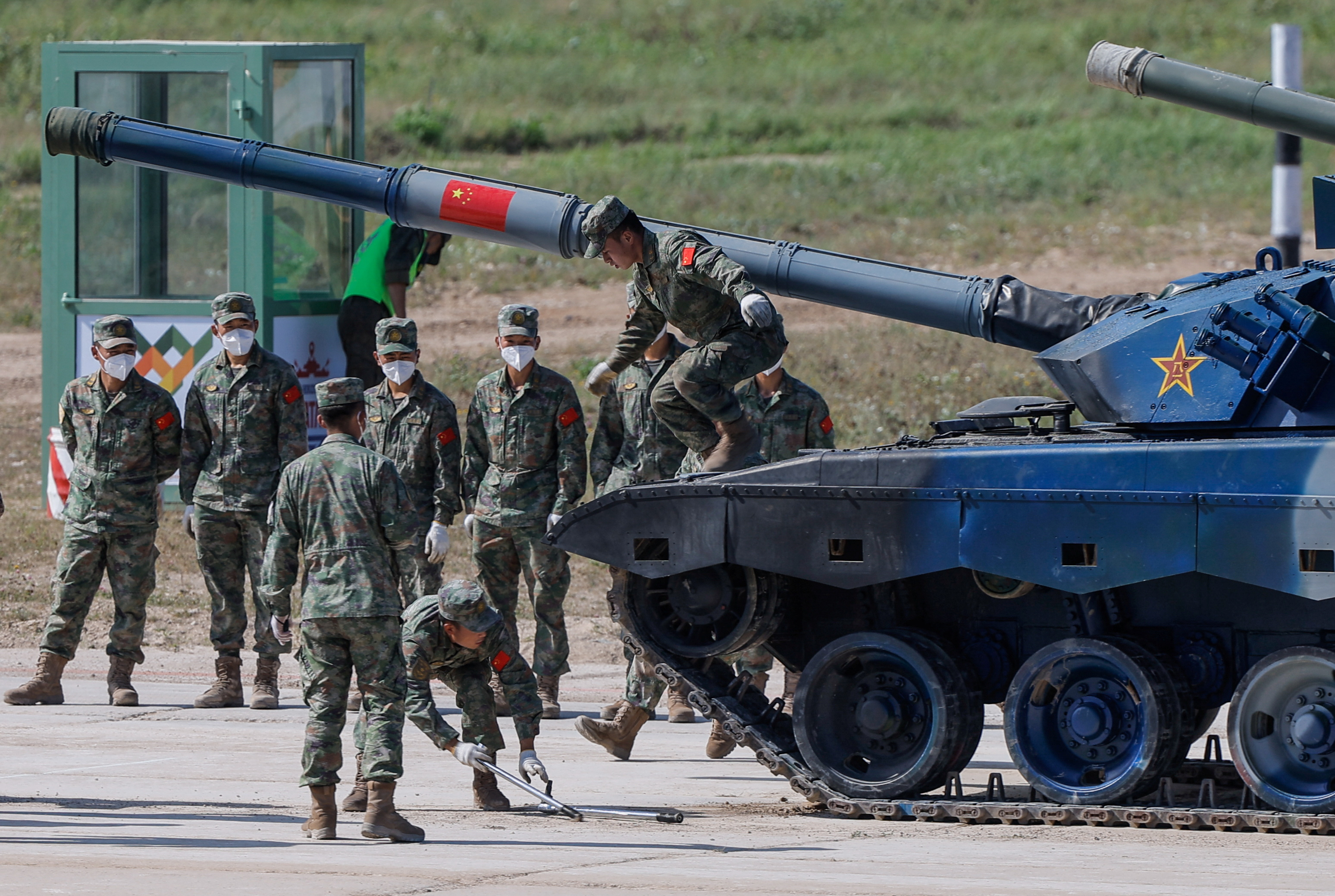 Russian Military Train