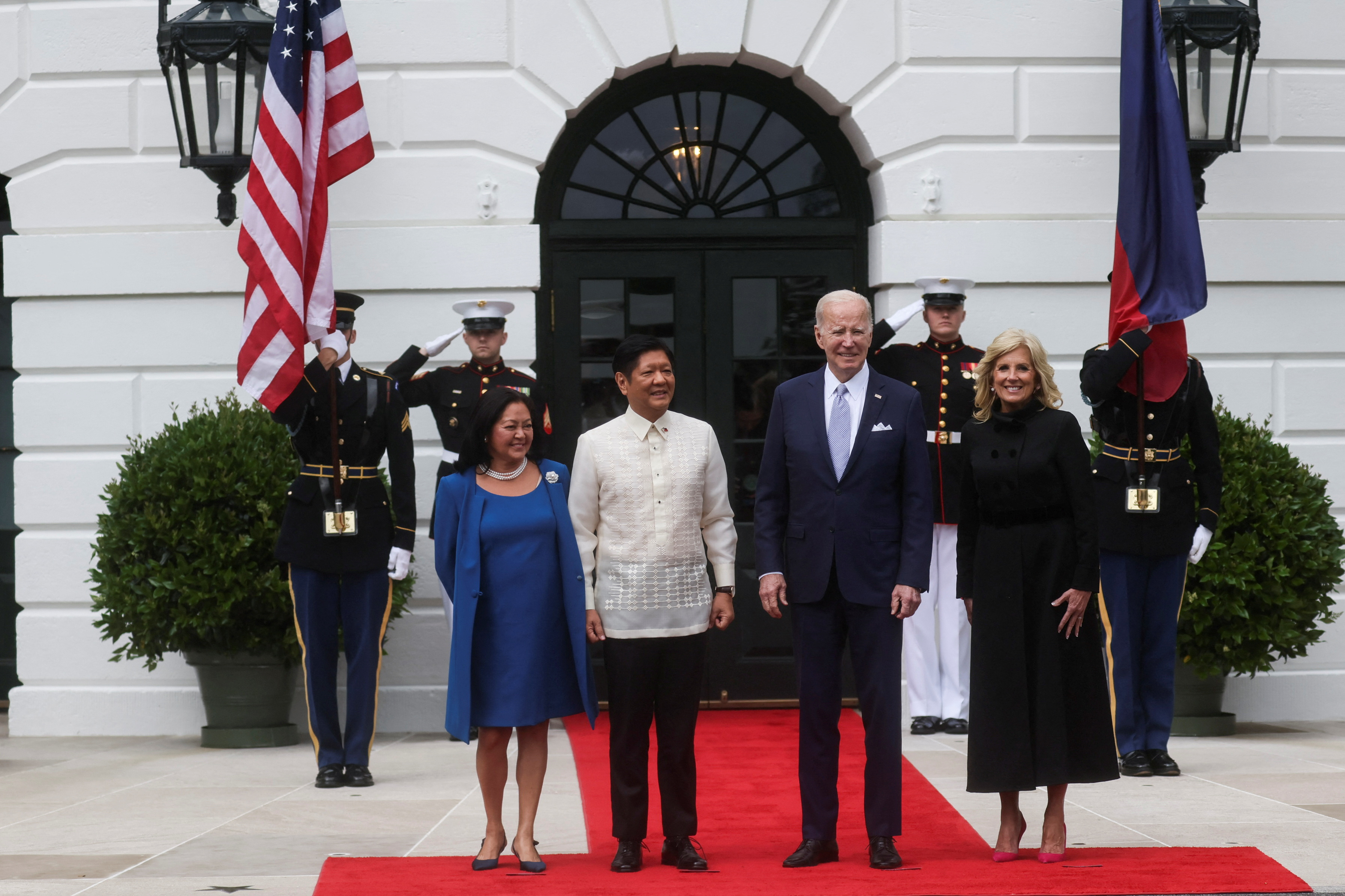 U.S. President Biden welcomes Philippine President Ferdinand Marcos Jr. to the White House in Washington