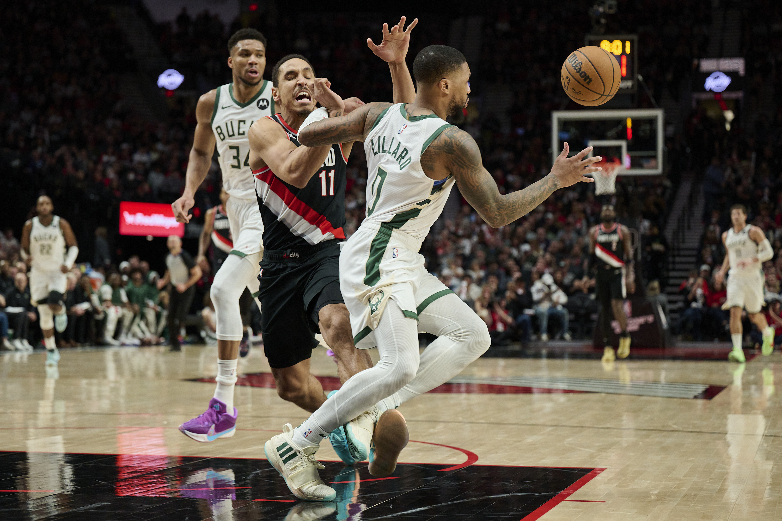 Blazers Beat Bucks, Spoil Damian Lillard's Portland Return | Reuters