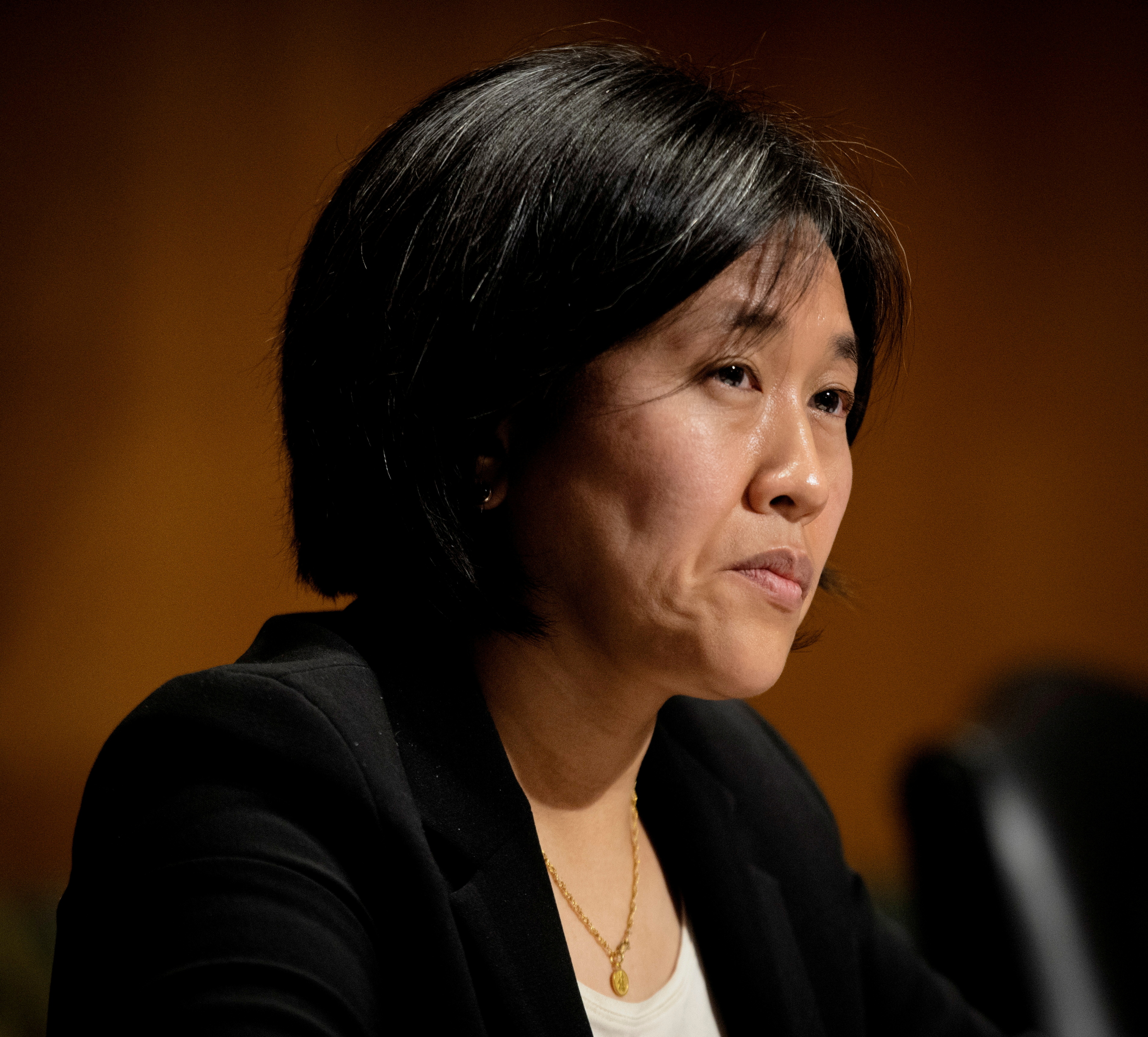 U.S. Senate Finance Committee conducts hearing on nomination of Katherine Tai to be U.S. Trade Representative.