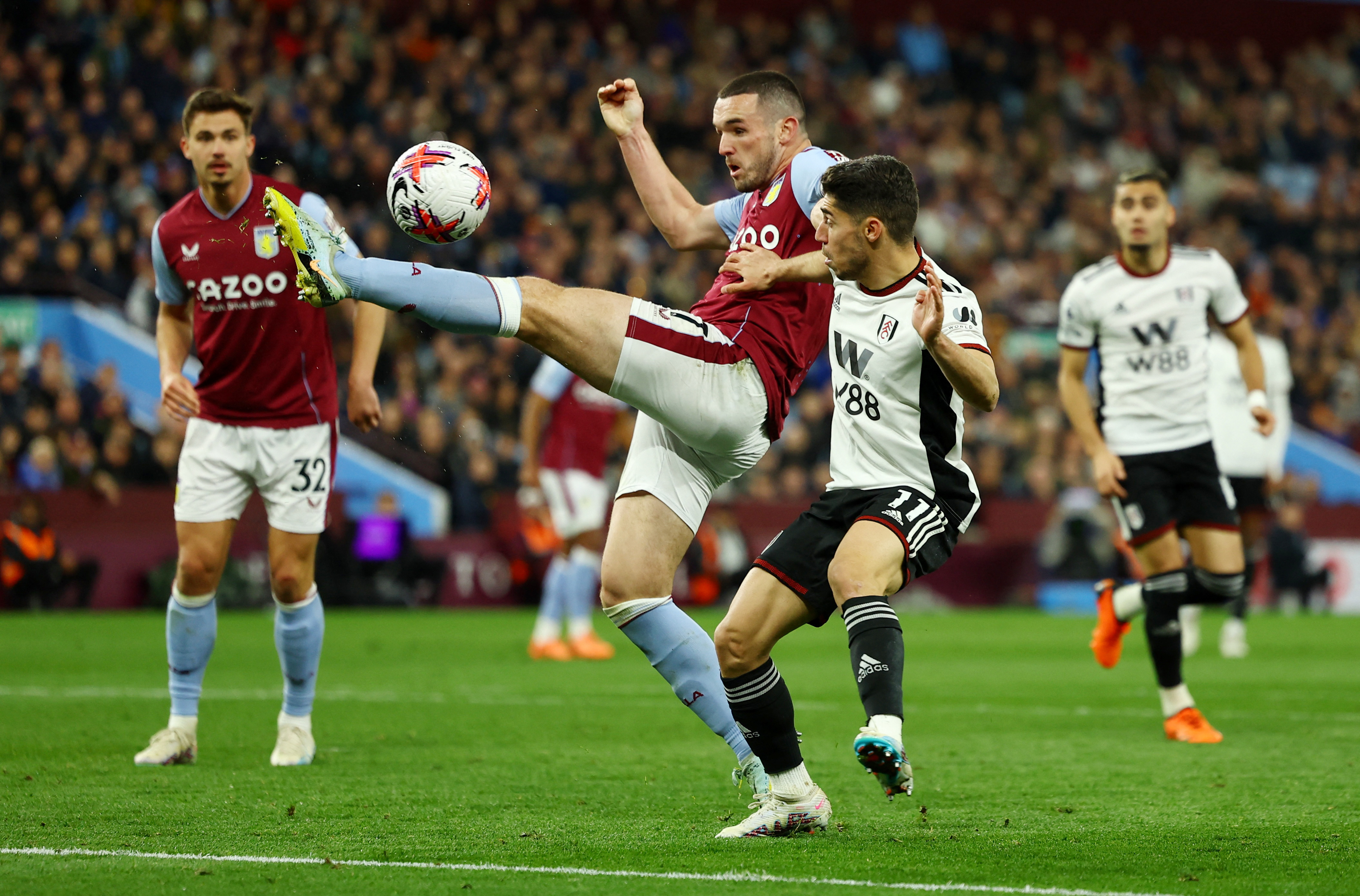 Aston Villa go fifth in Premier League with 1-0 win over Fulham | Reuters