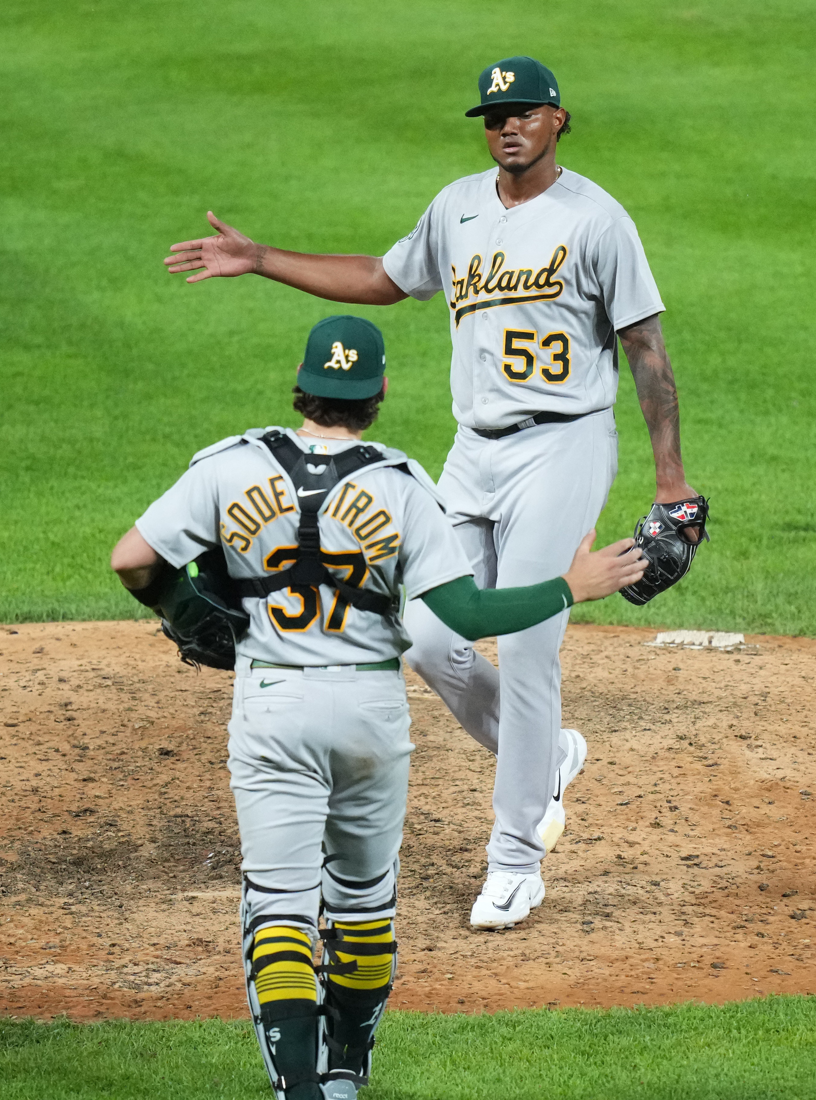 A's explode for 11 runs in walloping Rockies