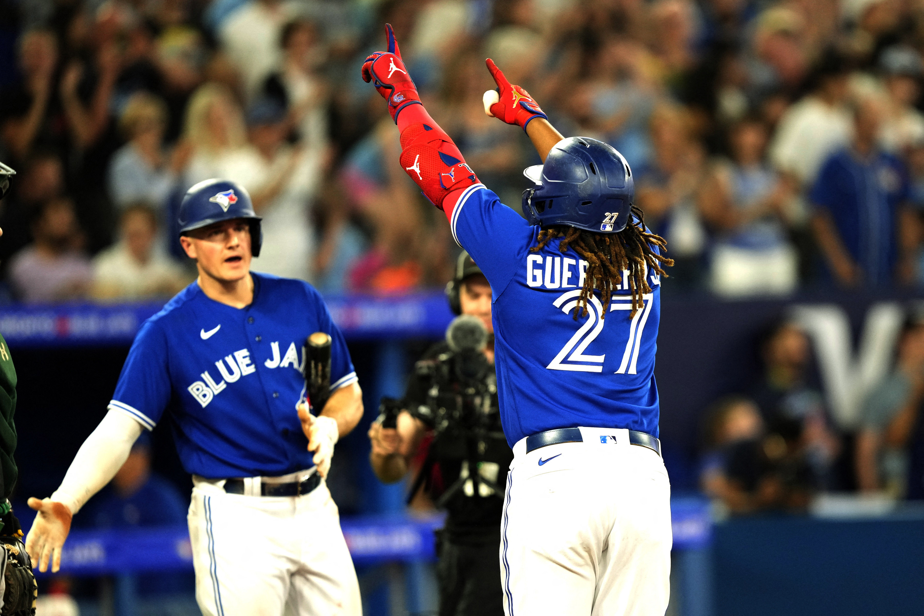 Jansen, Lukes lead Blue Jays to dramatic win over Tigers - The San Diego  Union-Tribune