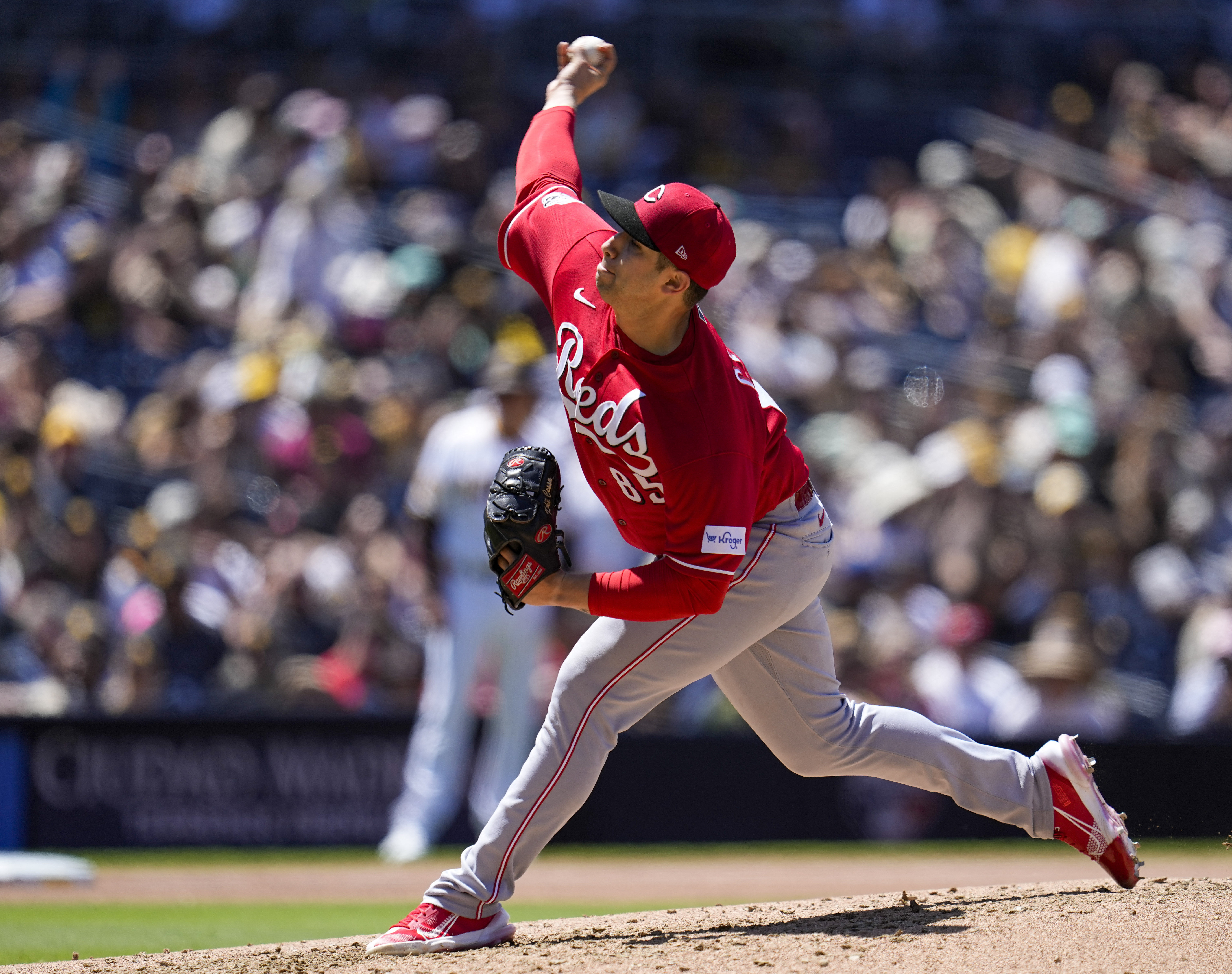 Career day for Brett Sullivan as Padres blast Reds