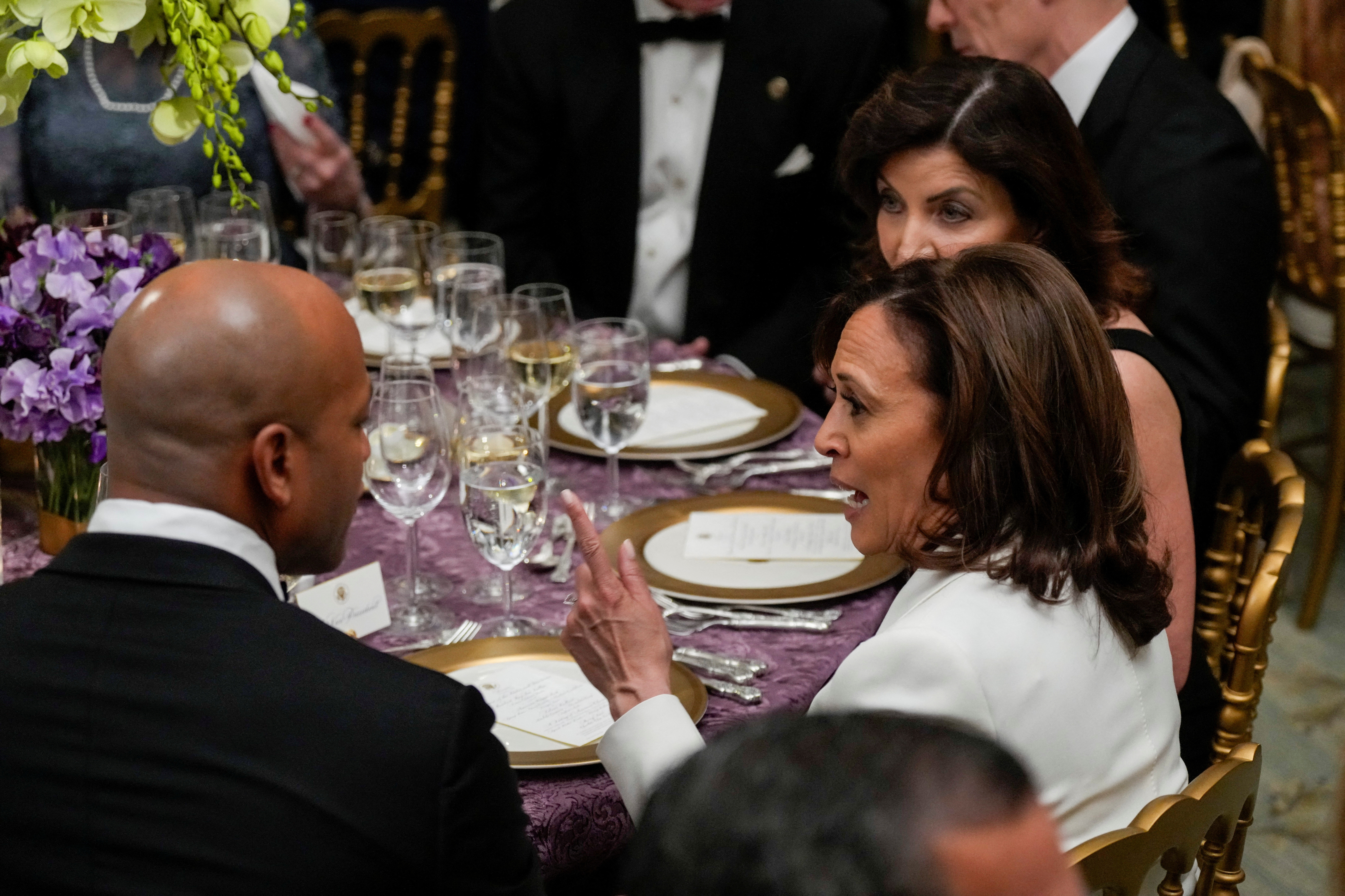 U.S. President Biden hosts black tie dinner for nation's Governors