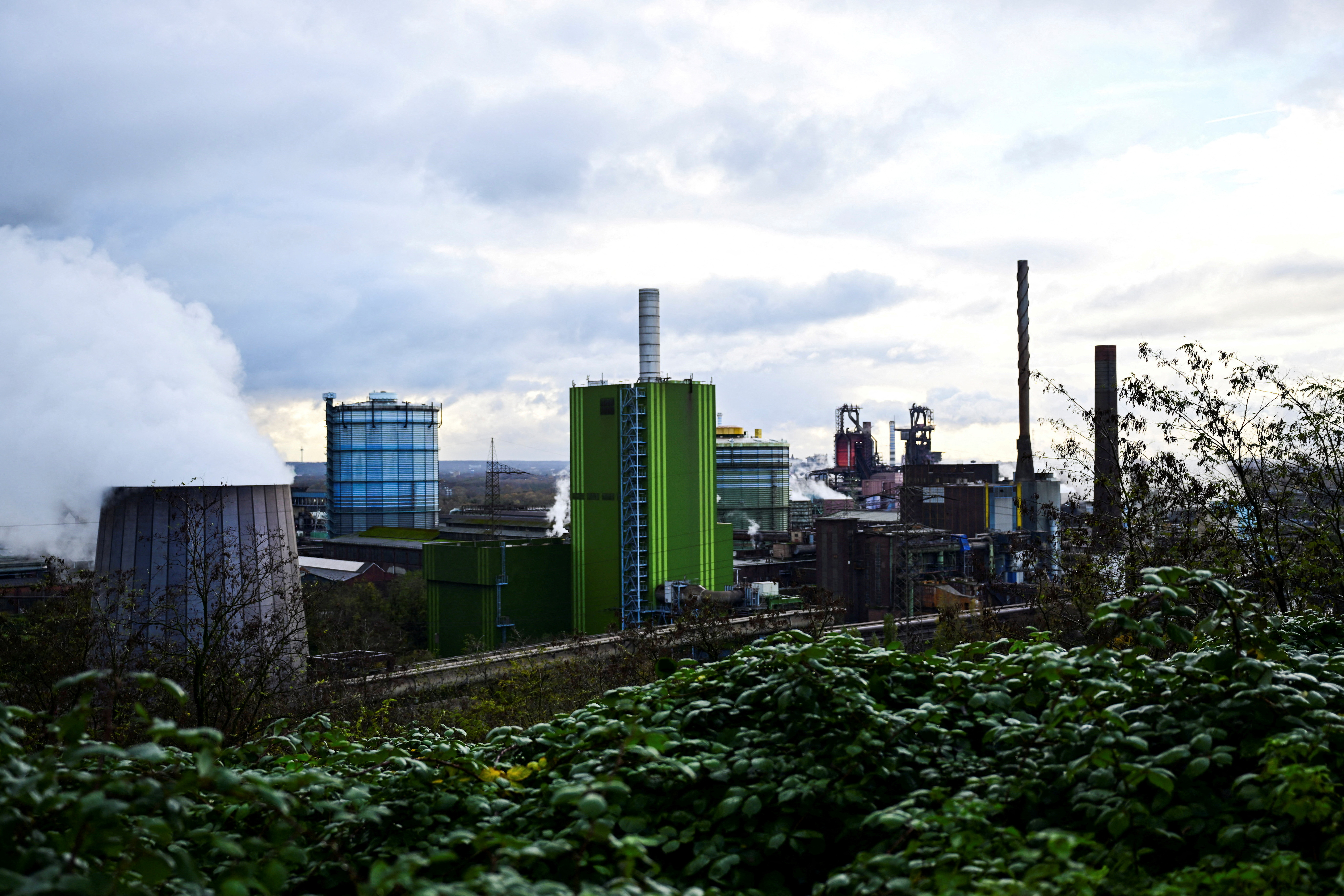 ThyssenKrupp steel plant in Duisburg