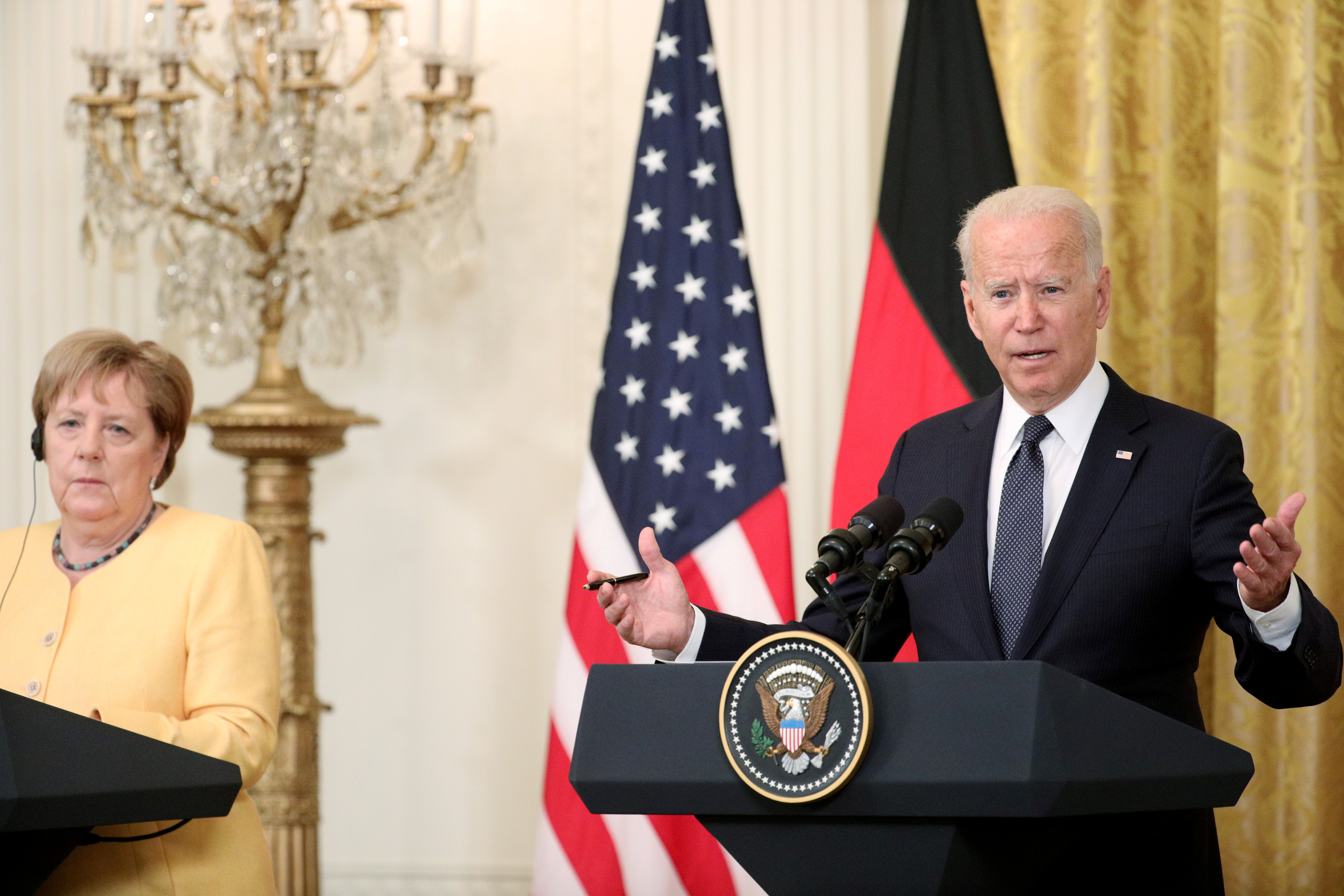 Biden says U.S. reviewing European travel ban, sees update in