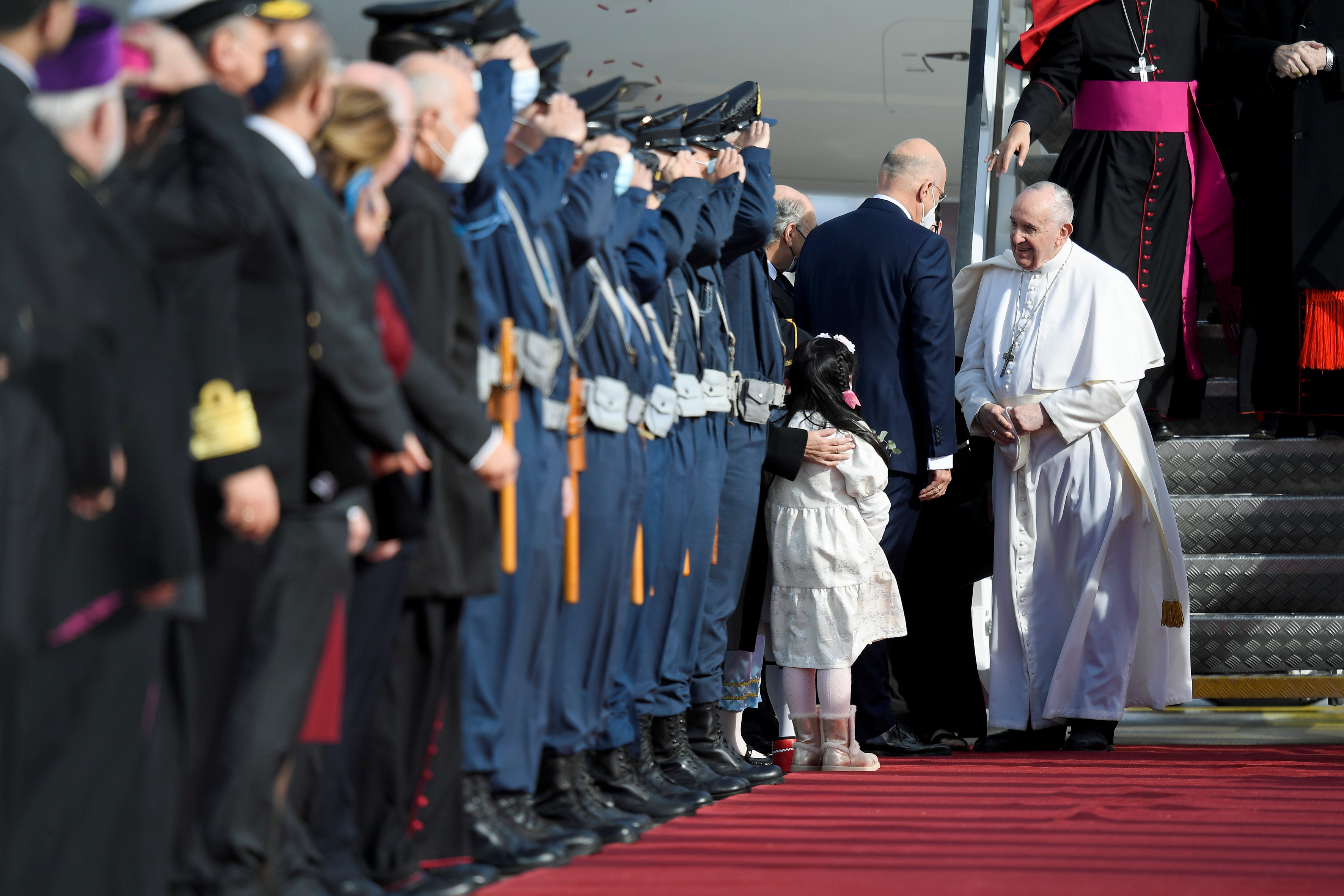Pope arrives in Greece blasting rise of nationalism across Europe
