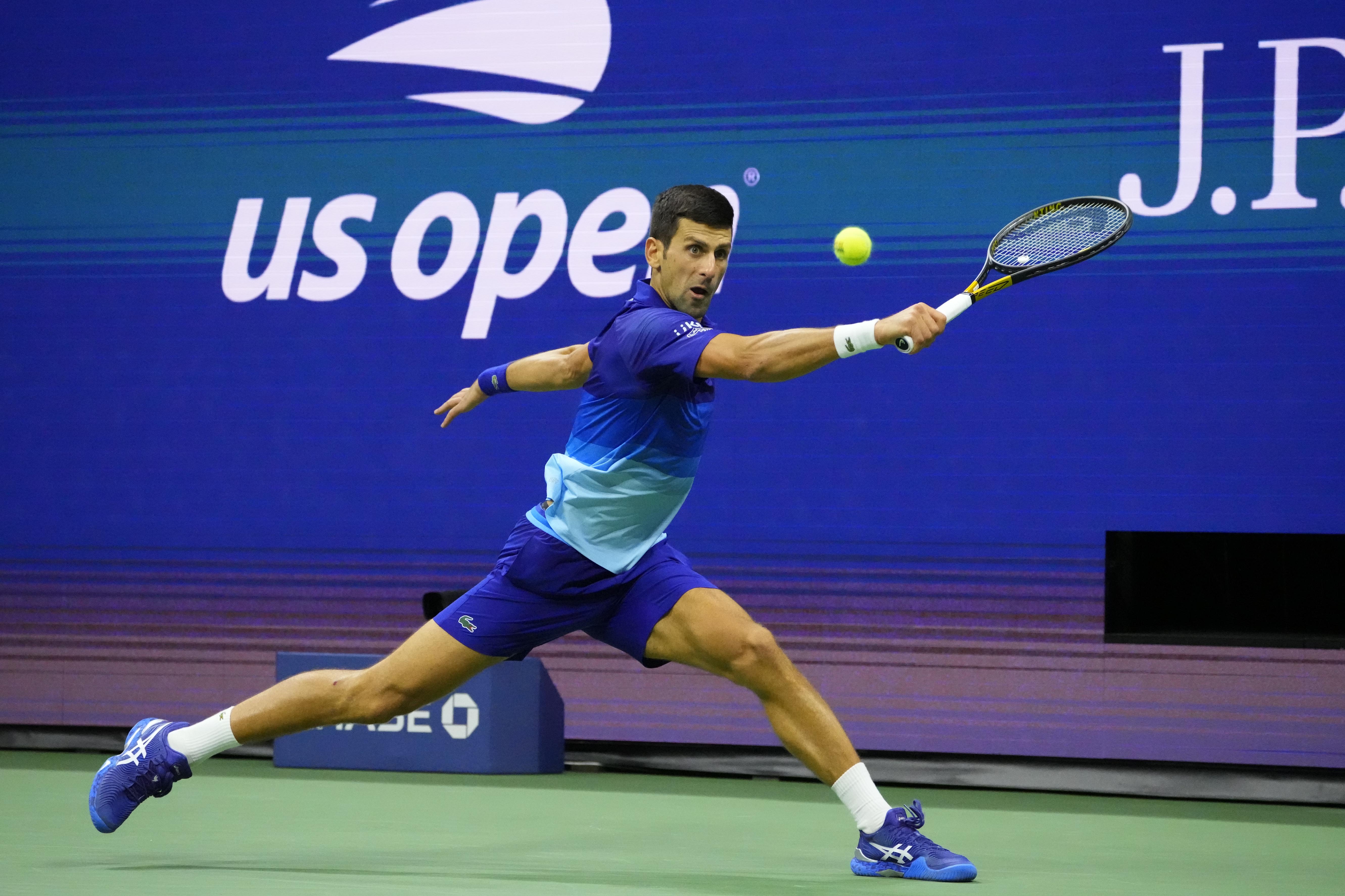 Djokovic wins US Open semifinal, keeps quest for calendar Grand Slam