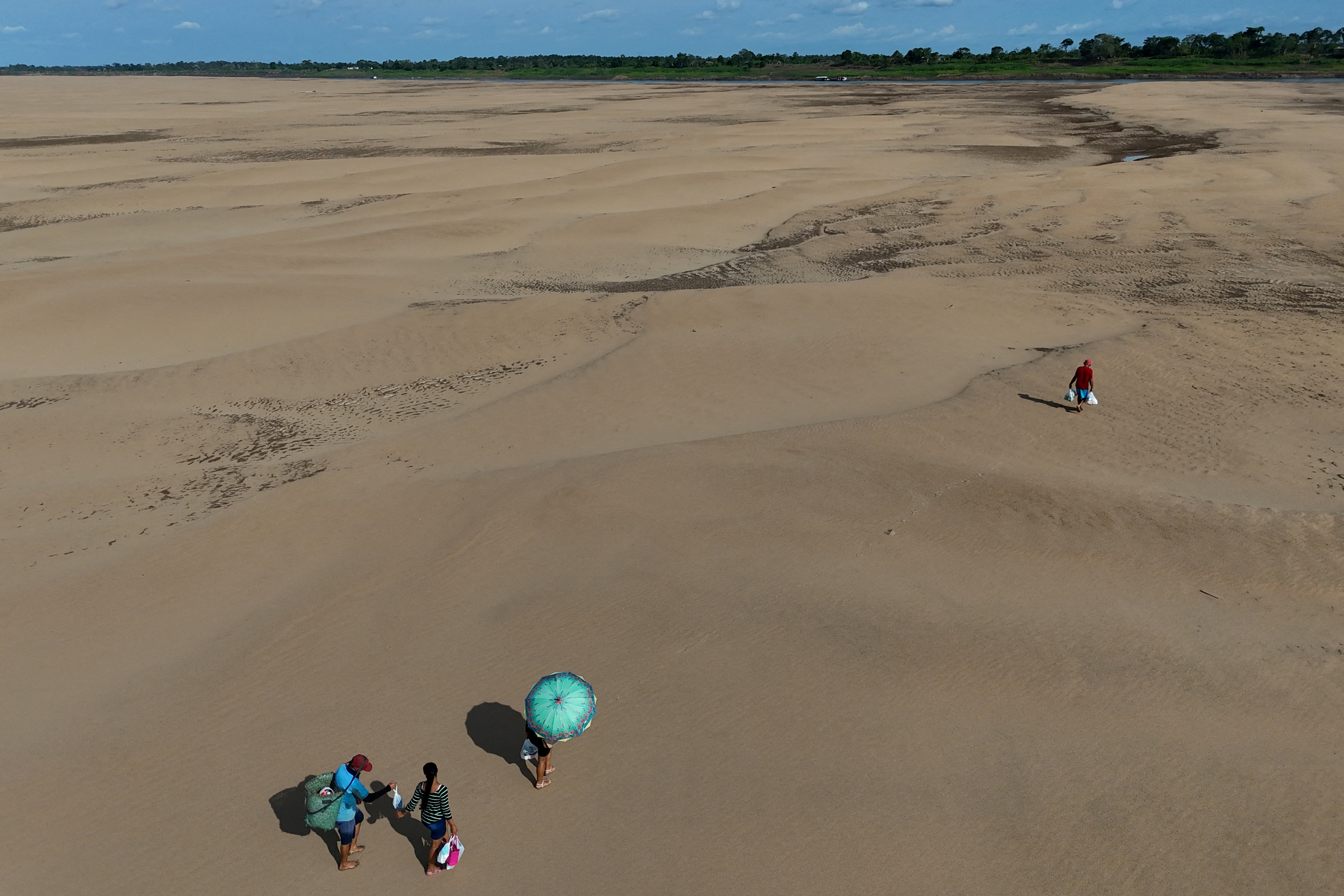 Brazil's most intense and widespread drought in the Amazon