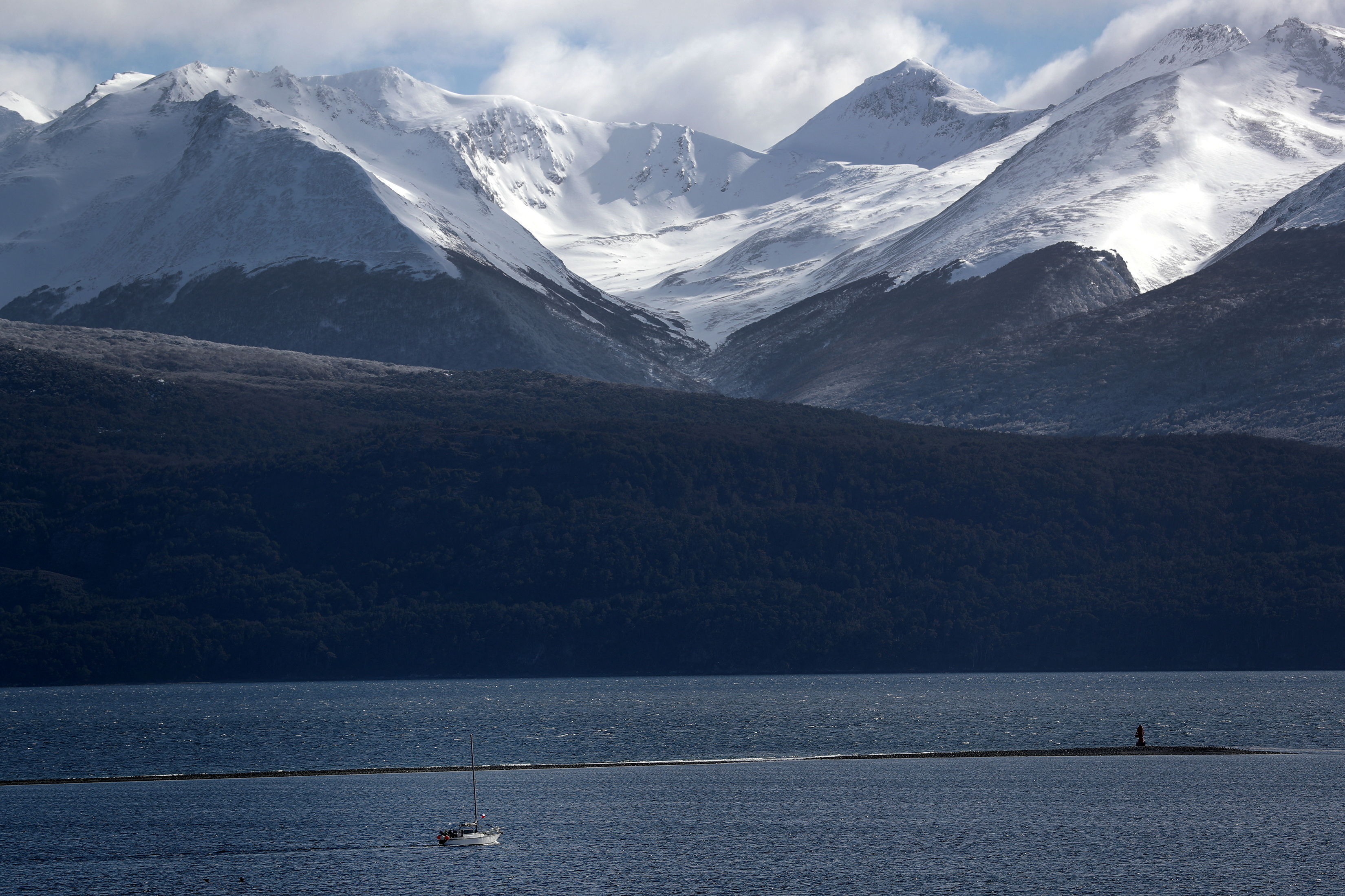 Research center in Chile's Cape Horn serves as climate change 'sentinel', in Puerto Williams